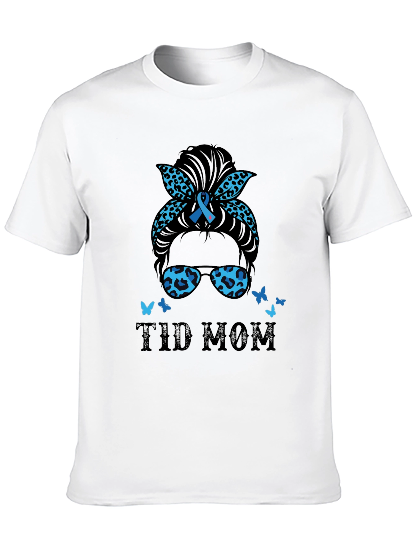 T1D Mom T-Shirt Diabetes Awareness