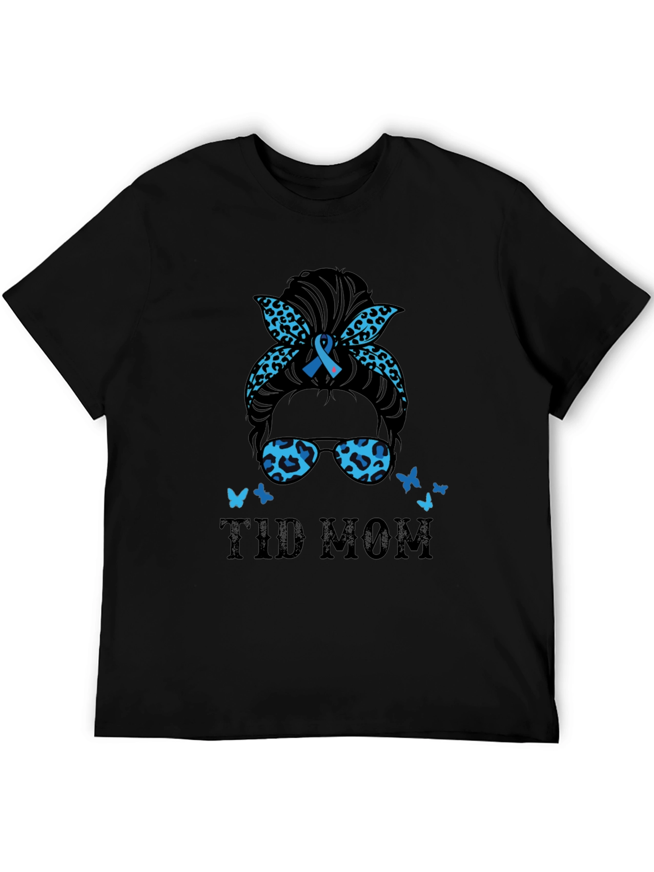 T1D Mom T-Shirt Diabetes Awareness