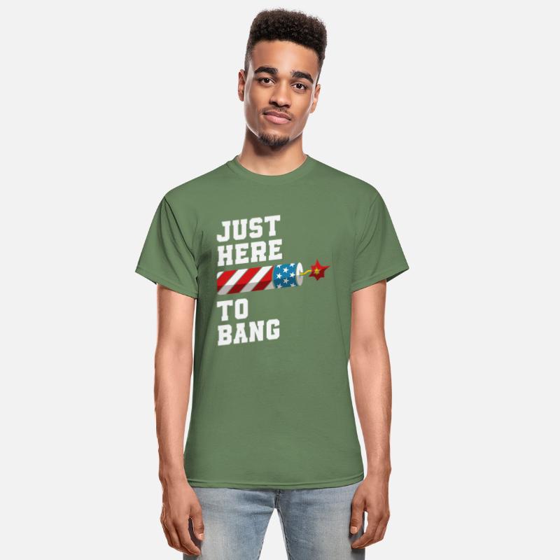 Just Here to Bang – Funny Fireworks 4th of July