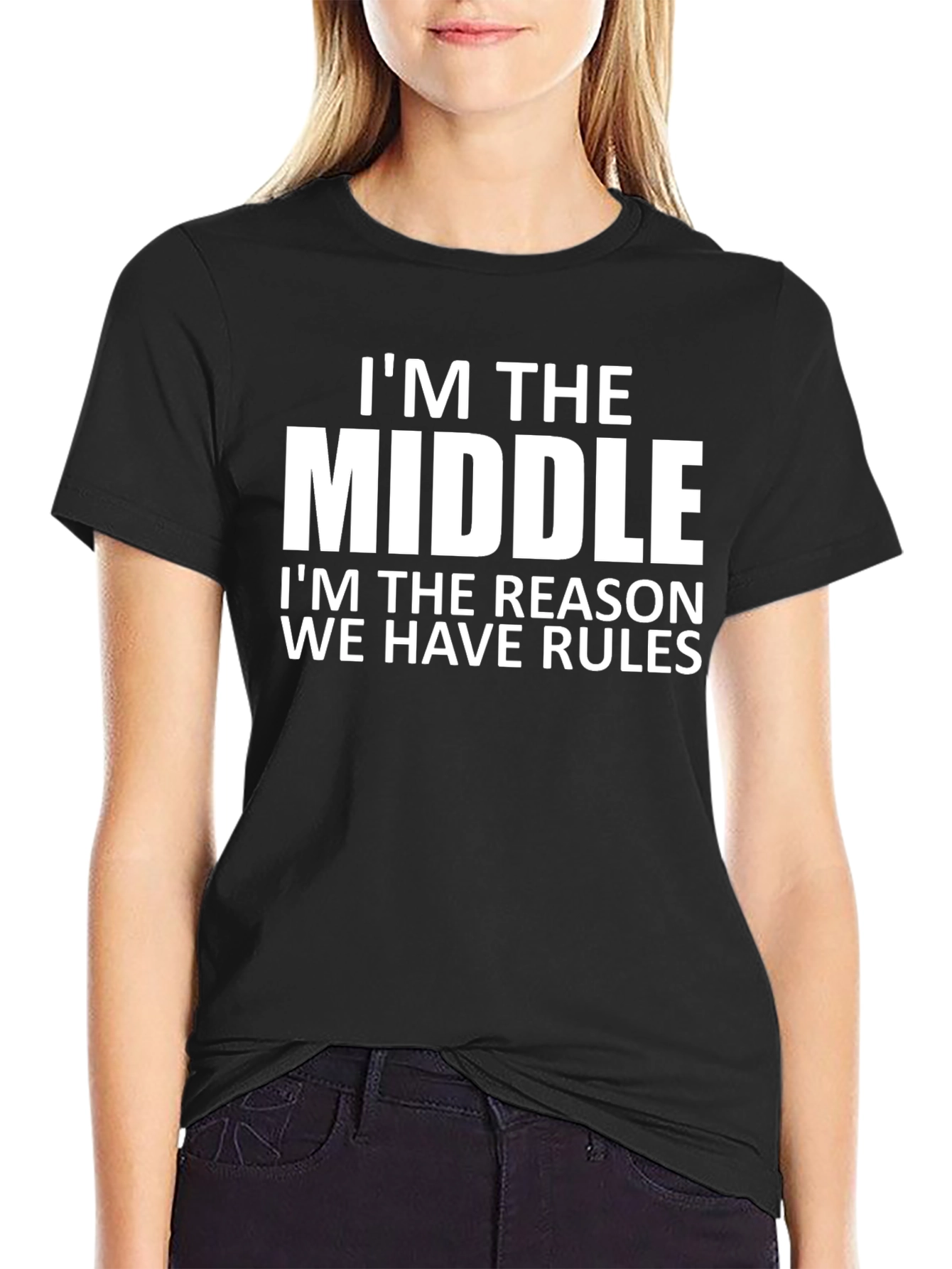 Im the Middle Child T-Shirt - Funny Family Tee