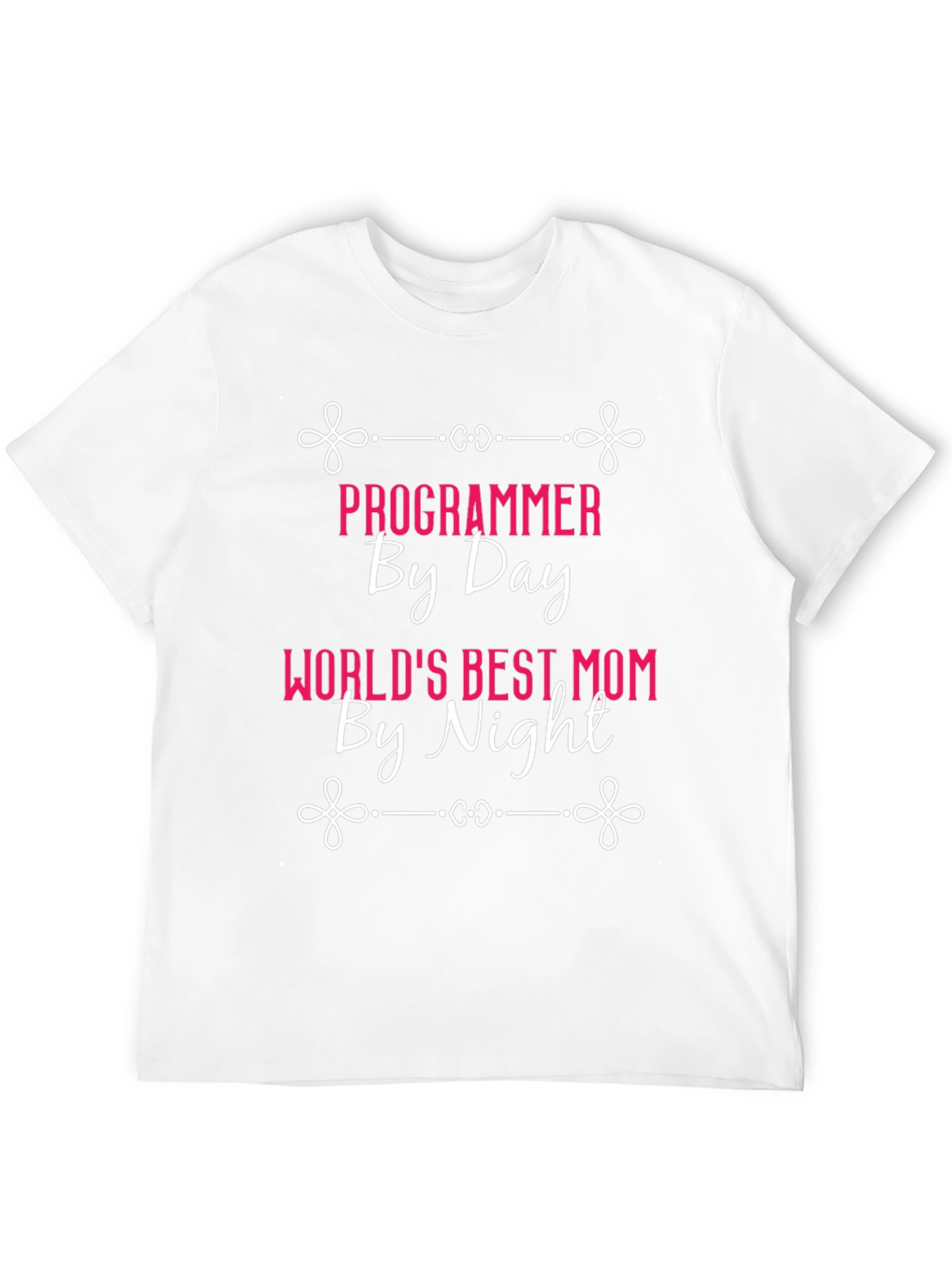 Programmer Mom Black T-Shirt - Day and Night