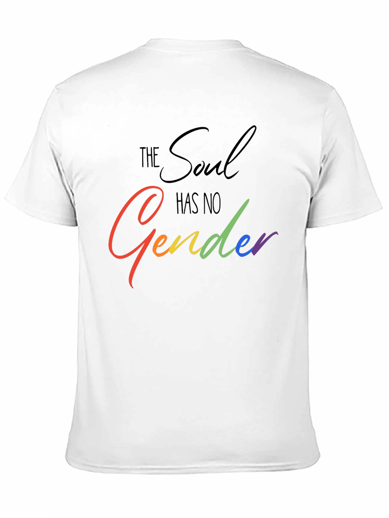 The Soul Has No Gender Black T-Shirt