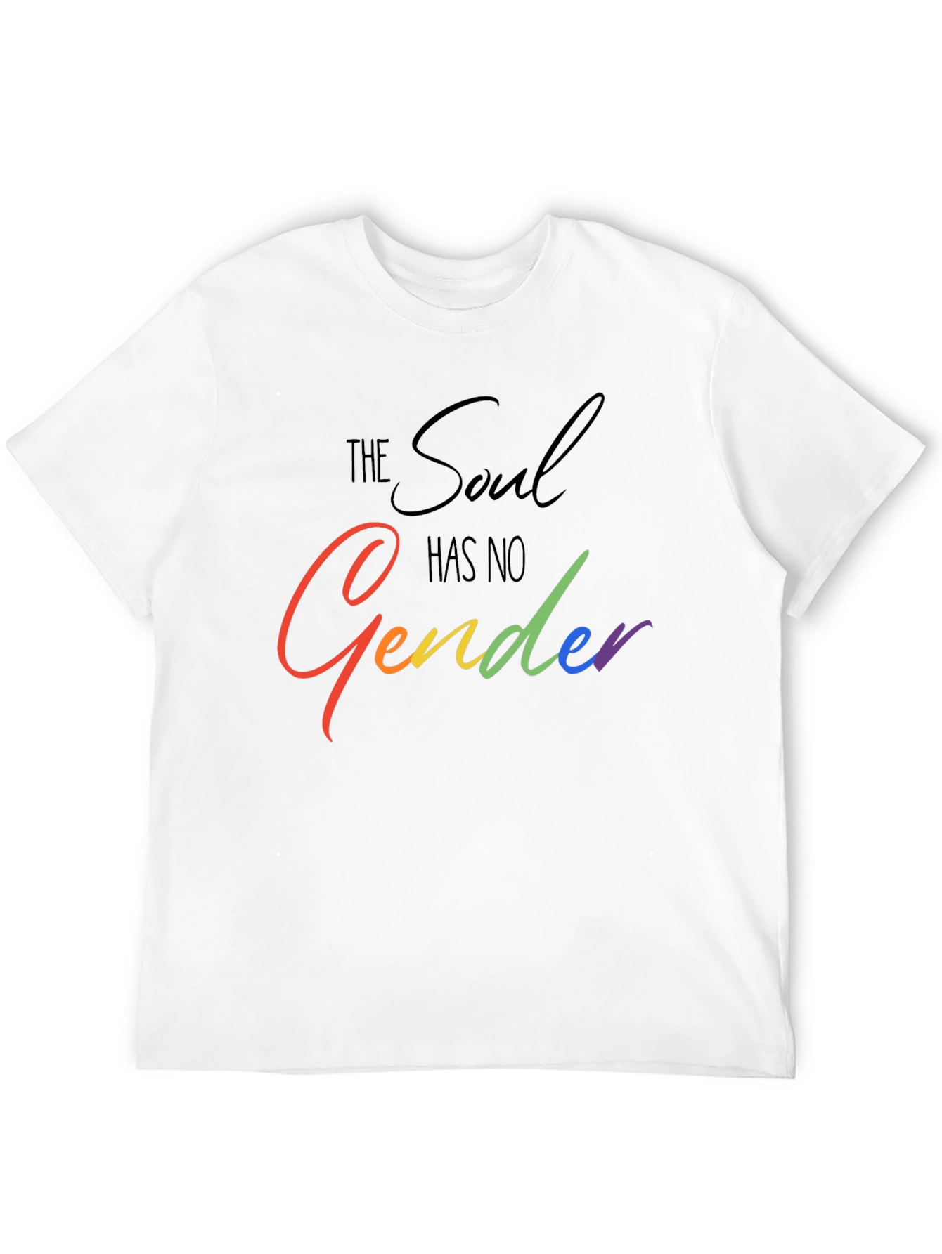 The Soul Has No Gender Black T-Shirt