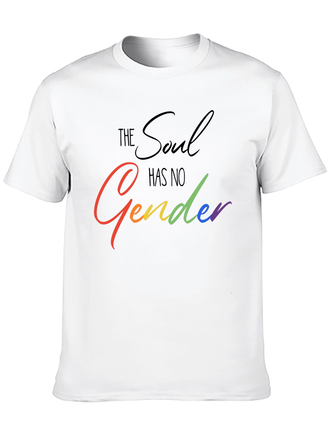 The Soul Has No Gender Black T-Shirt
