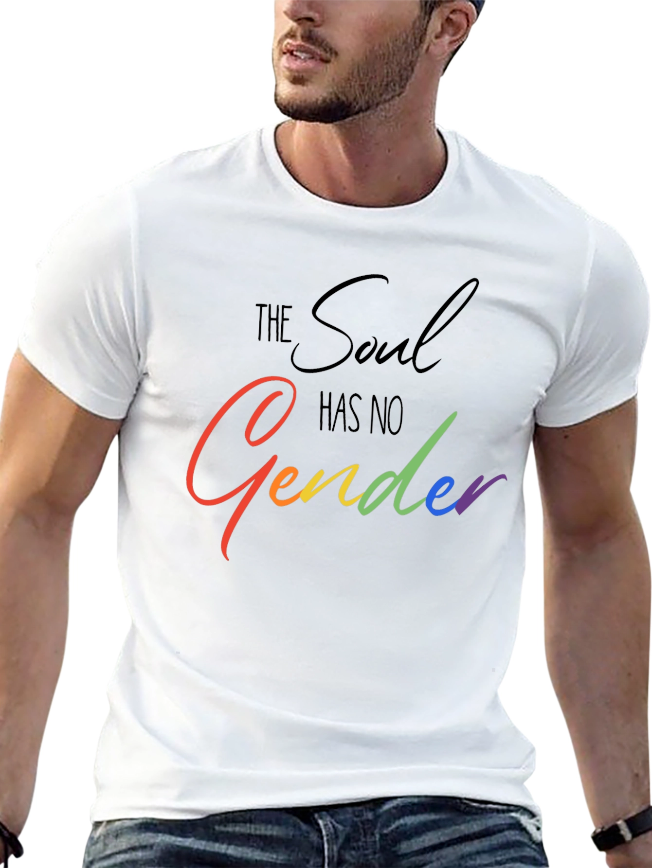 The Soul Has No Gender Black T-Shirt