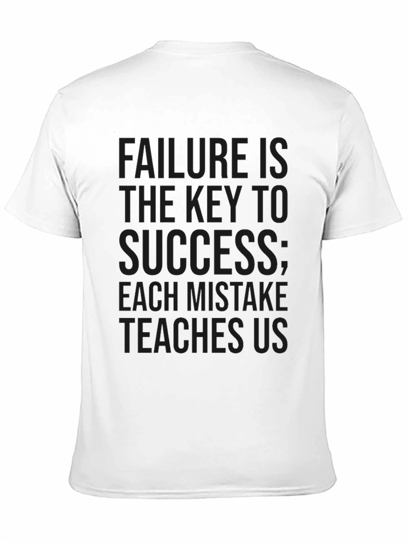 Failure is Key Mens T-Shirt - Black