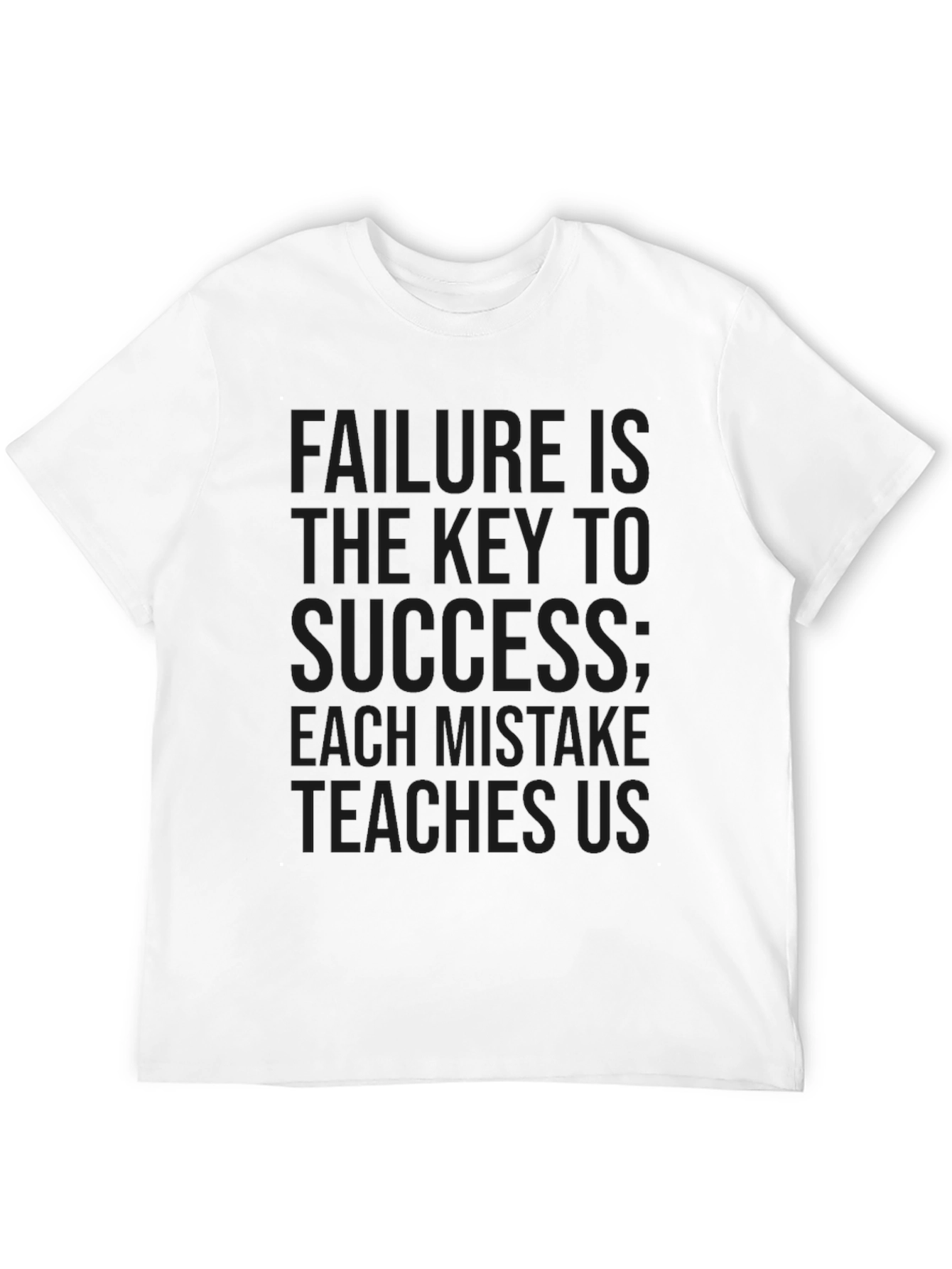 Failure is Key Mens T-Shirt - Black