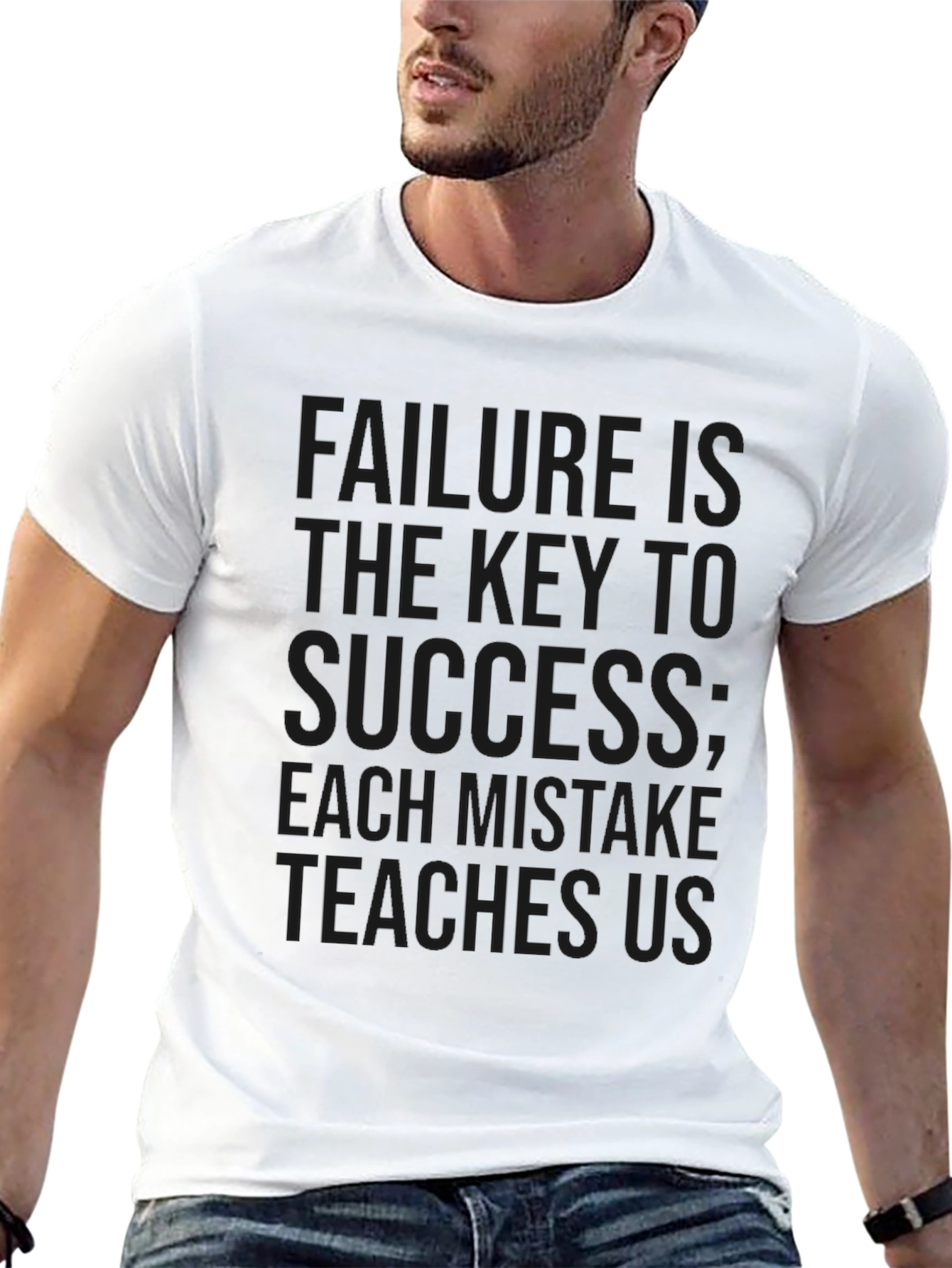 Failure is Key Mens T-Shirt - Black