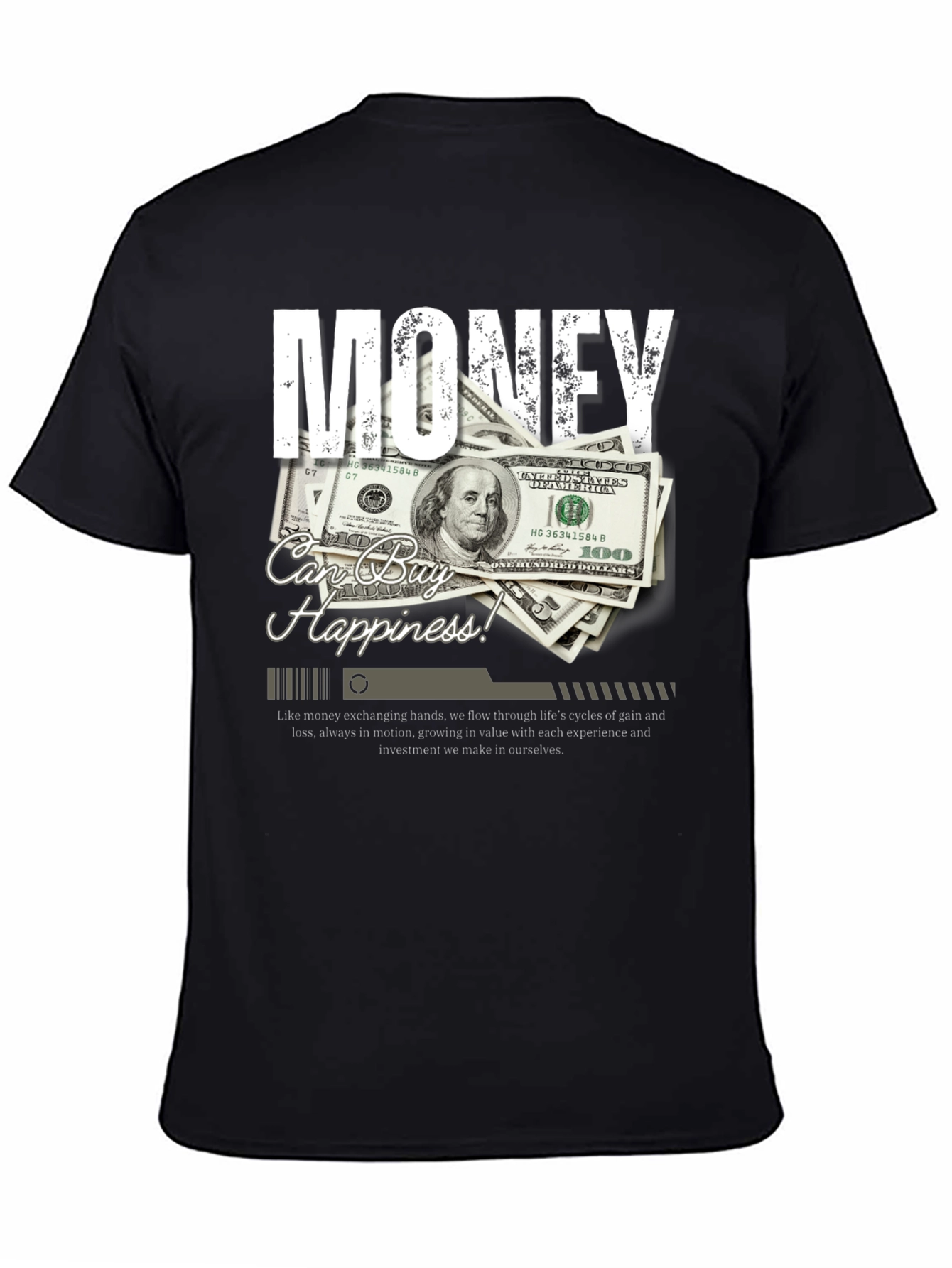 Money Can Buy Happiness T-Shirt