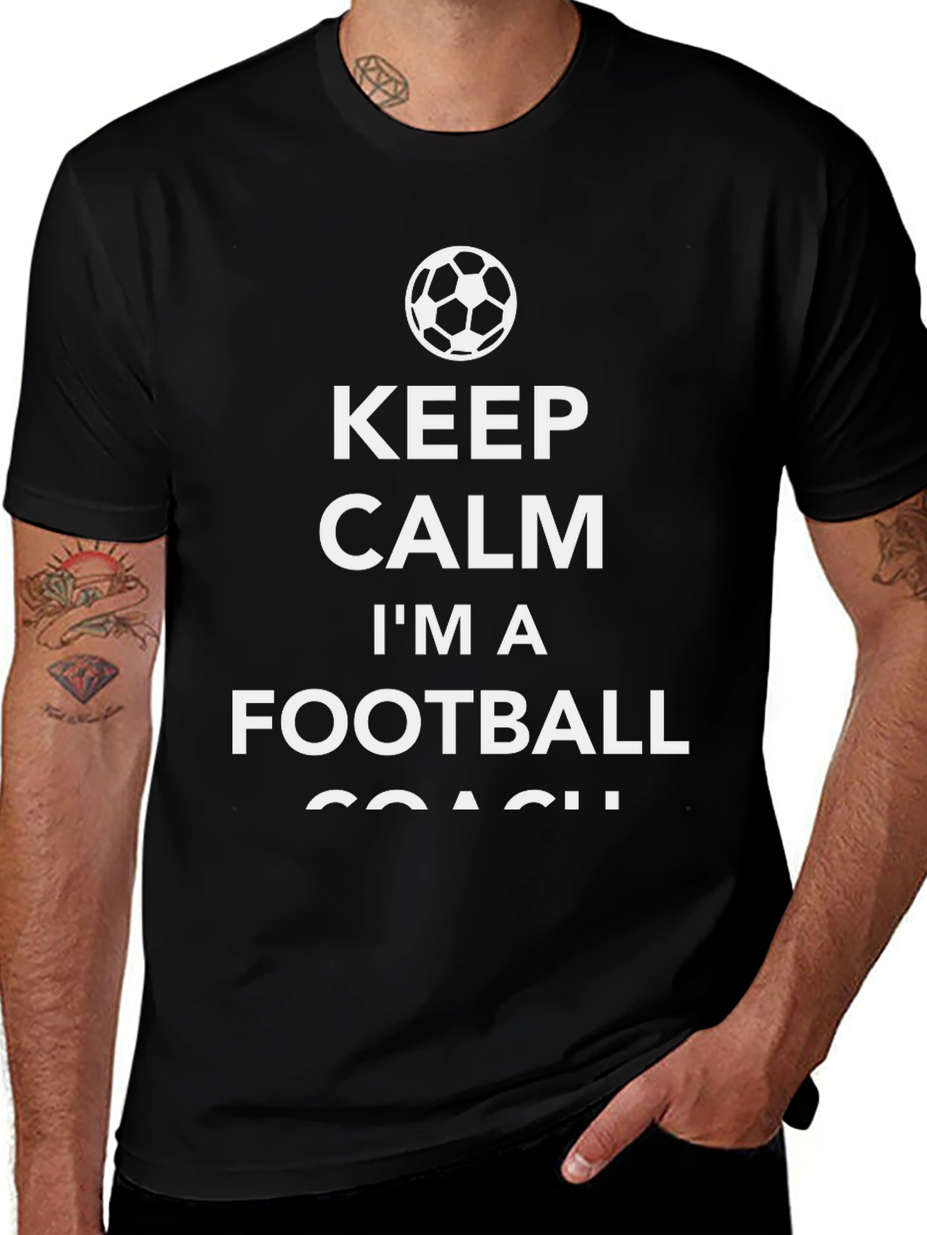 Keep Calm Im A Football Coach T-Shirt
