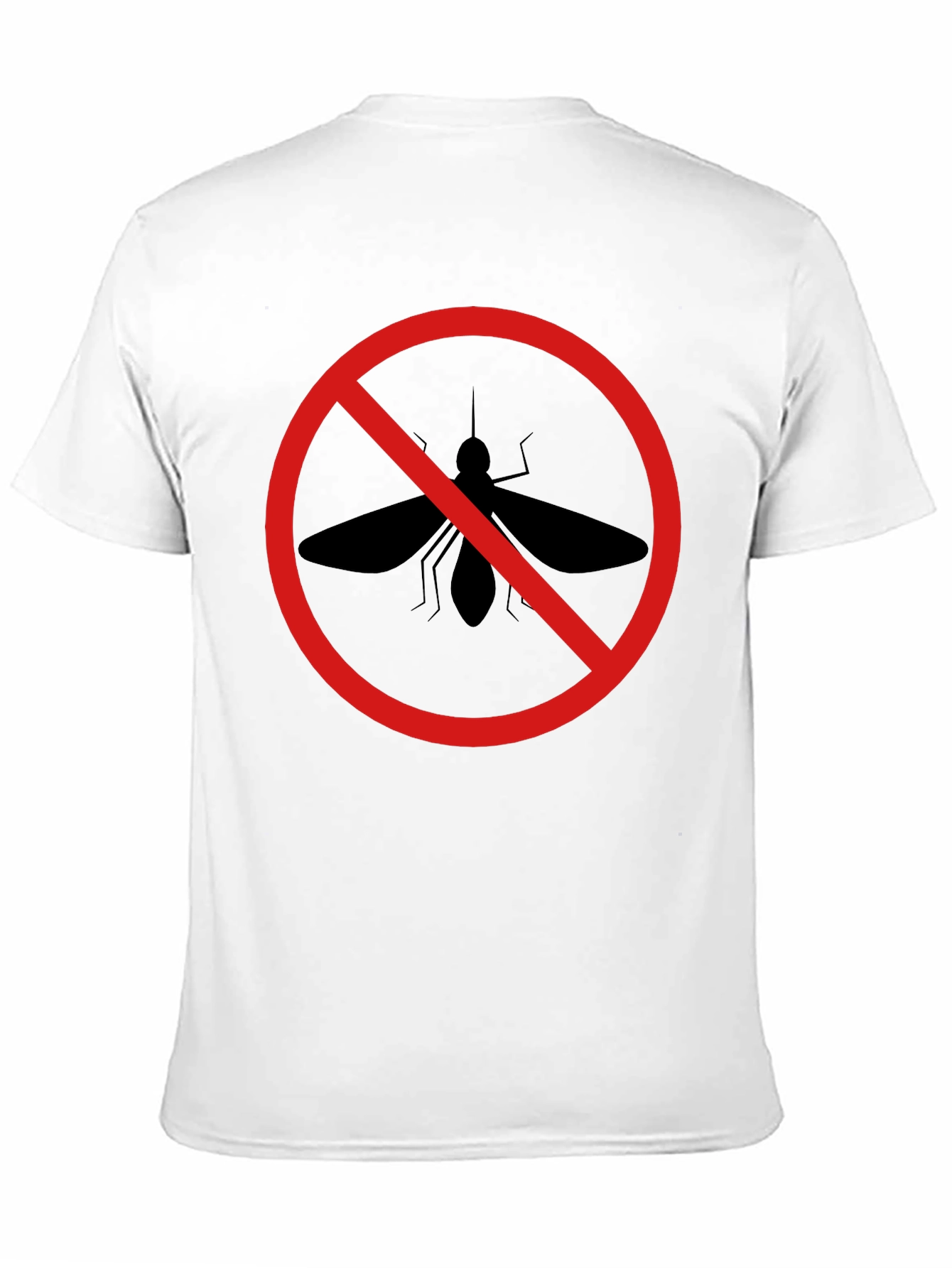 No Mosquito Zone Black T-Shirt