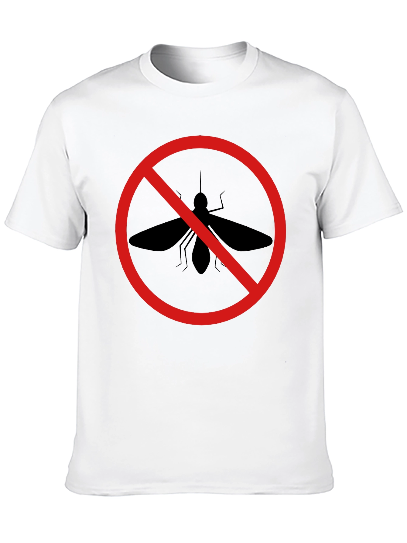 No Mosquito Zone Black T-Shirt