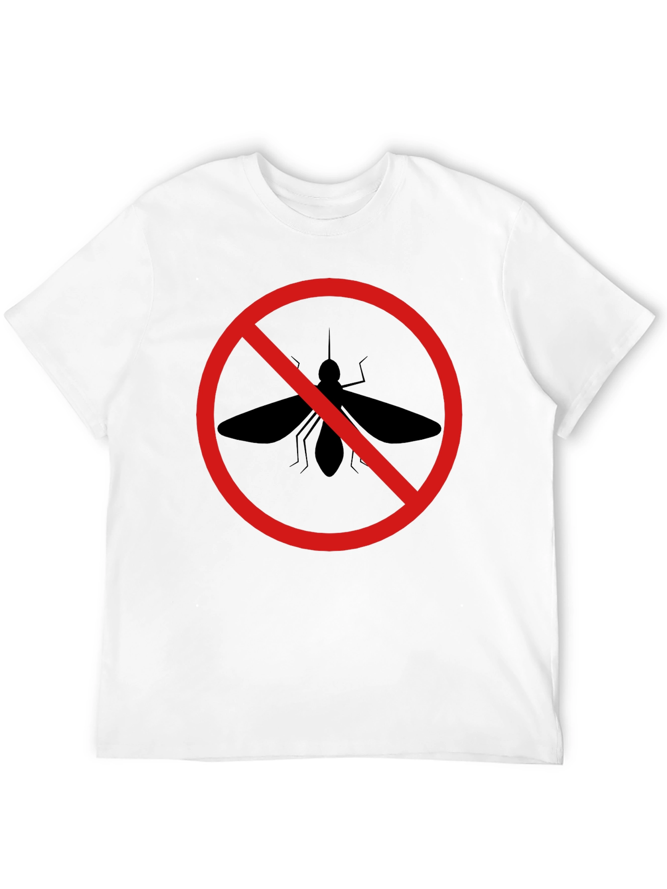No Mosquito Zone Black T-Shirt