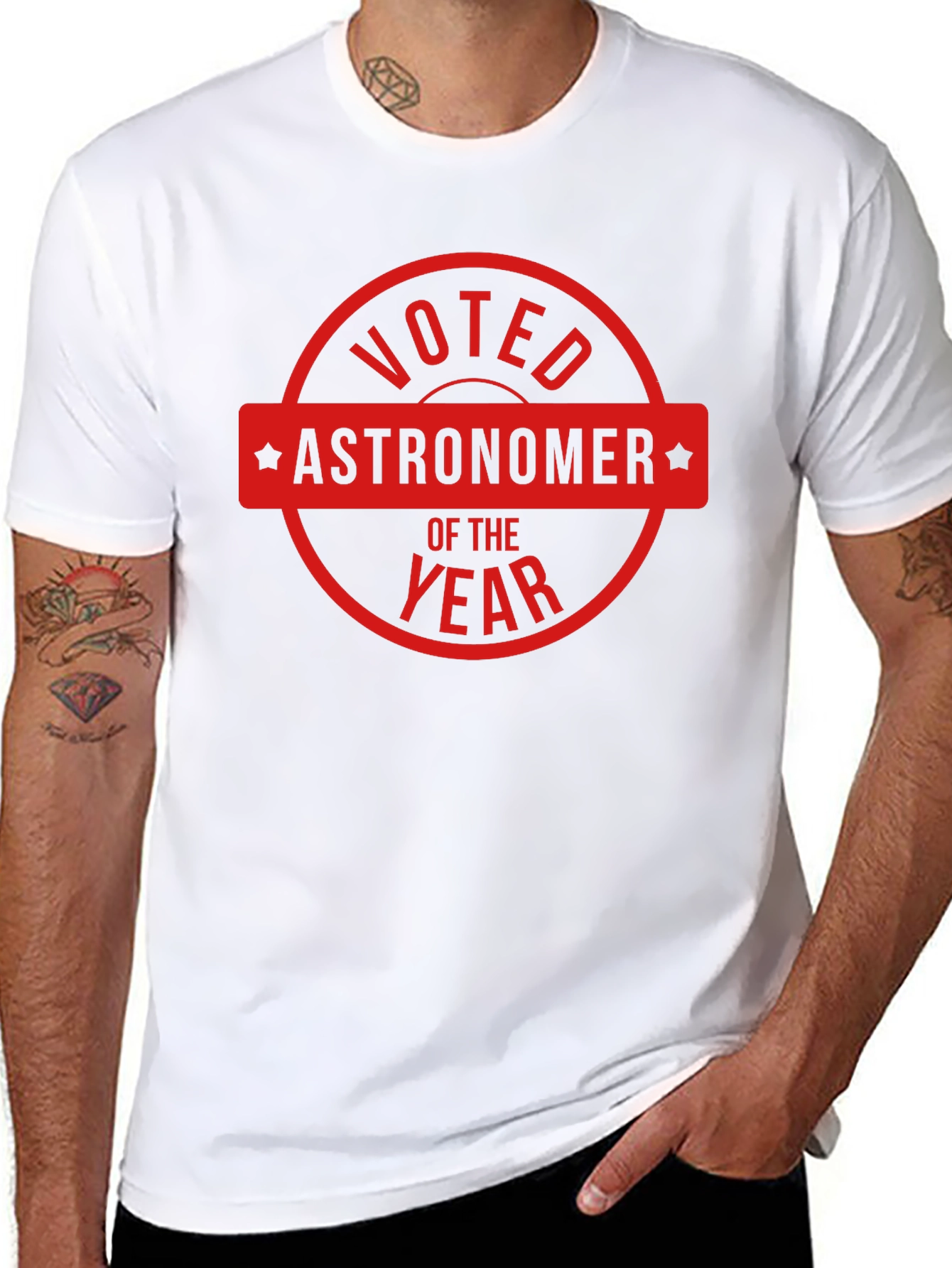 Astronomer of the Year T-Shirt - Black