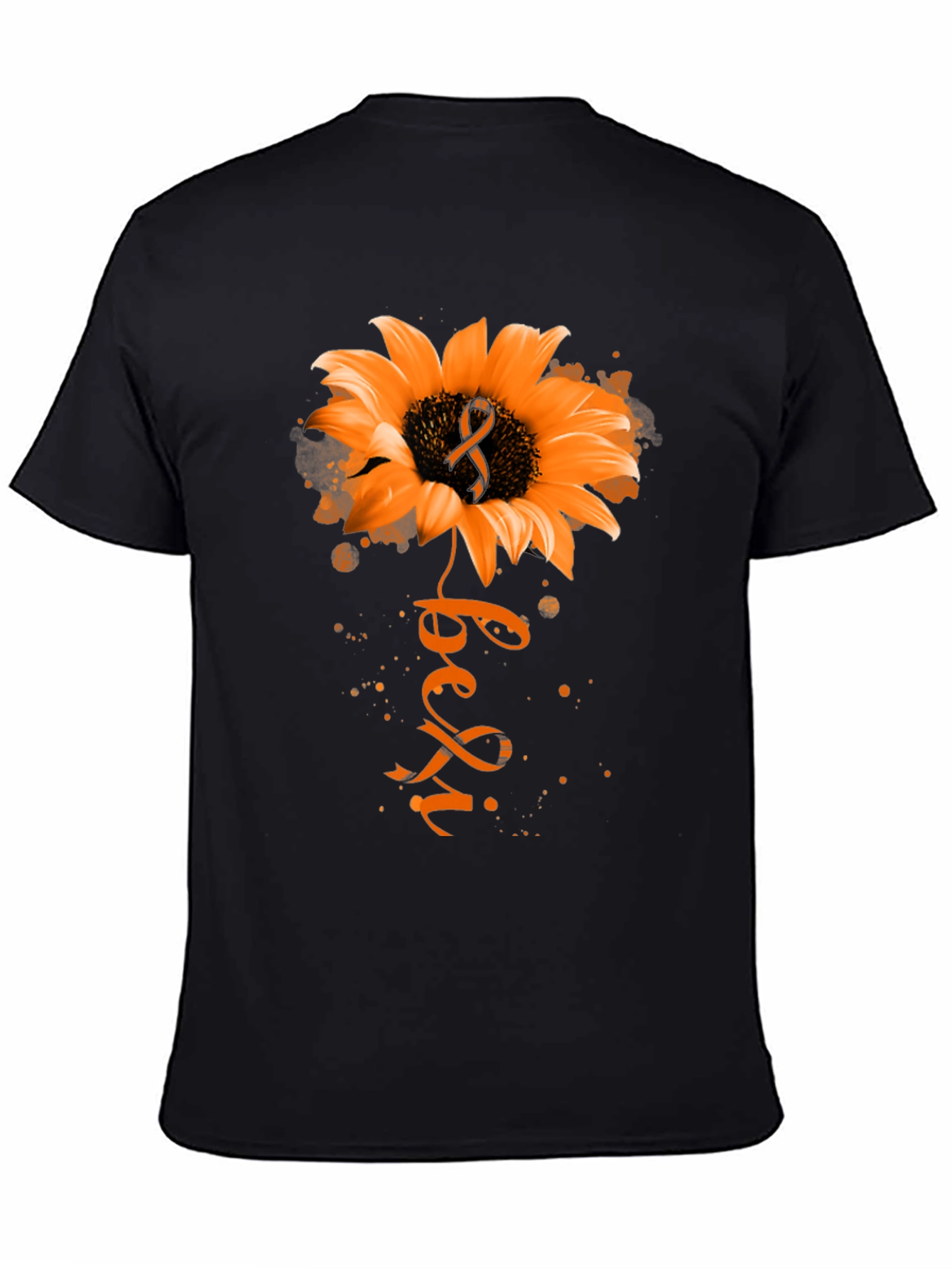 Sunflower Leukemia Awareness T-Shirt