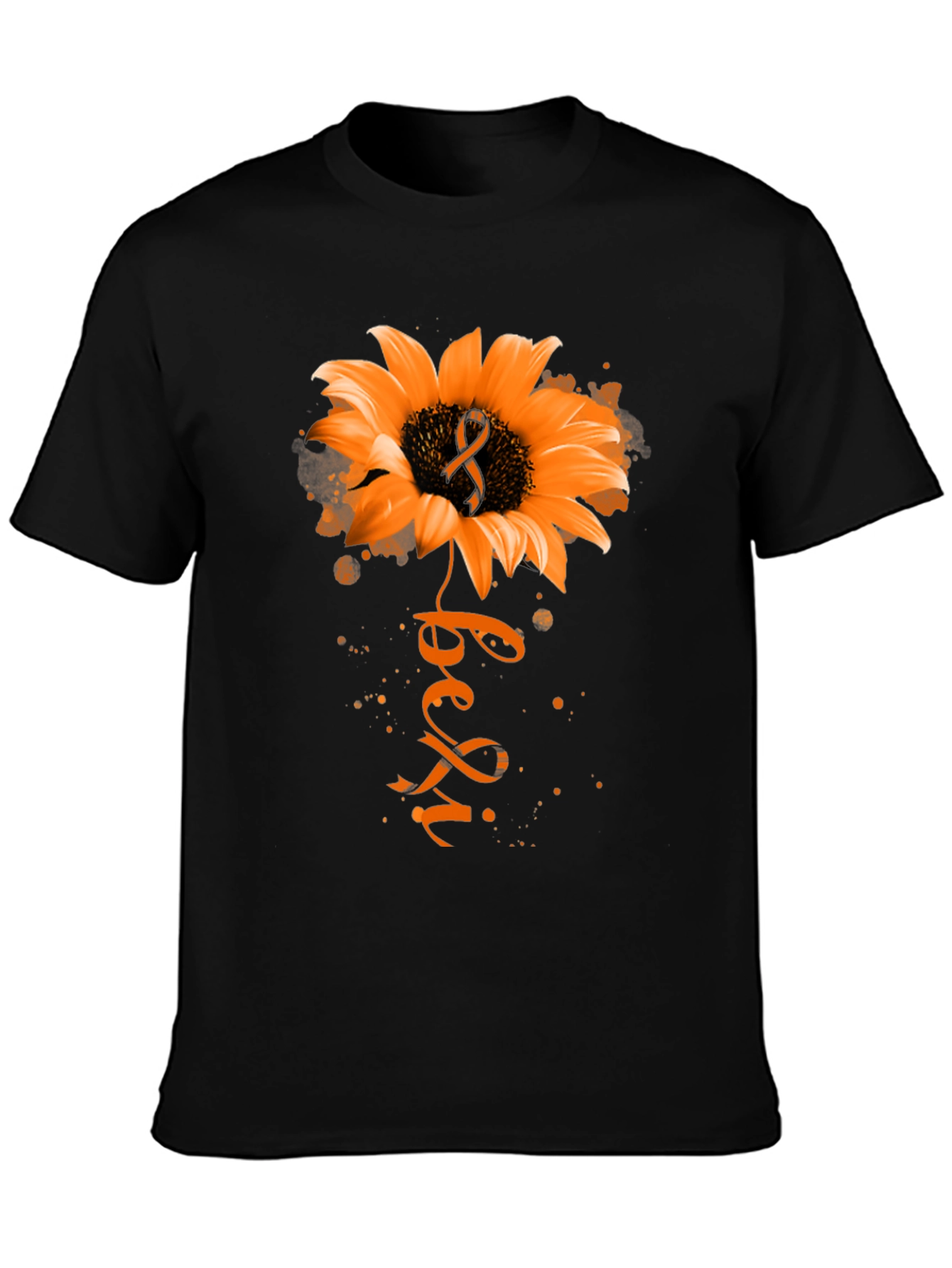 Sunflower Leukemia Awareness T-Shirt