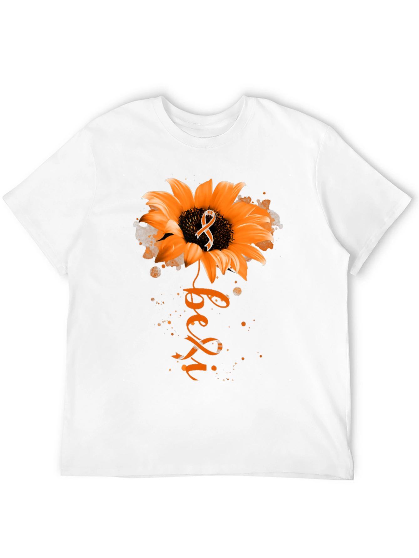 Sunflower Leukemia Awareness T-Shirt
