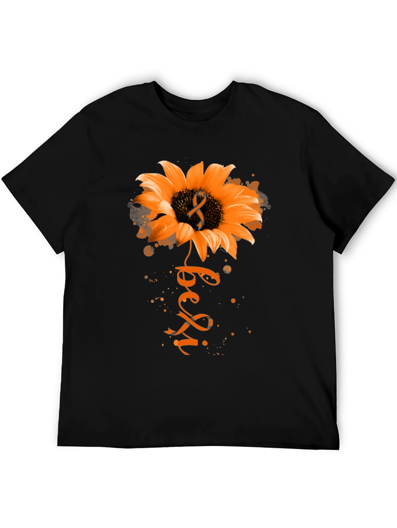 Sunflower Leukemia Awareness T-Shirt