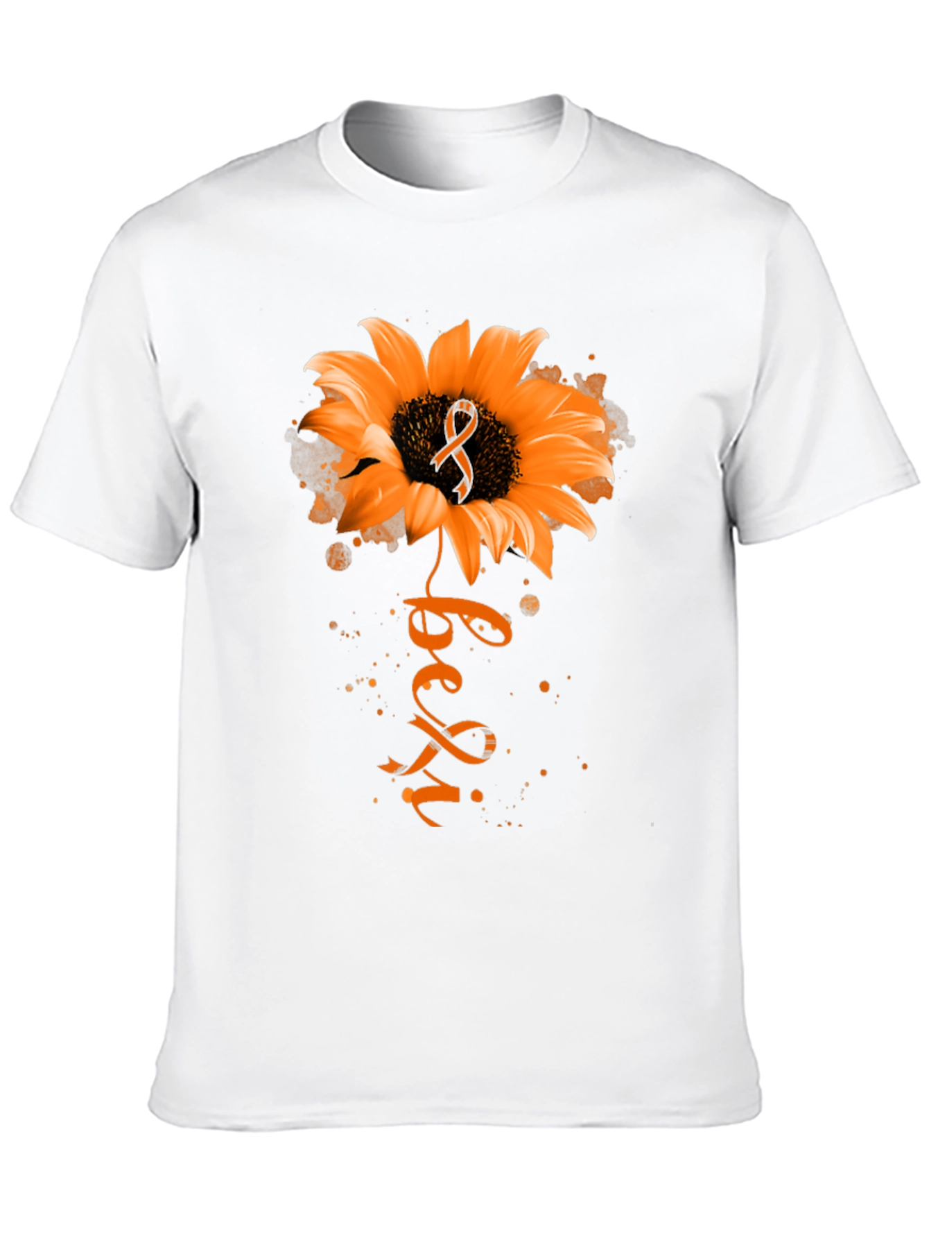 Sunflower Leukemia Awareness T-Shirt