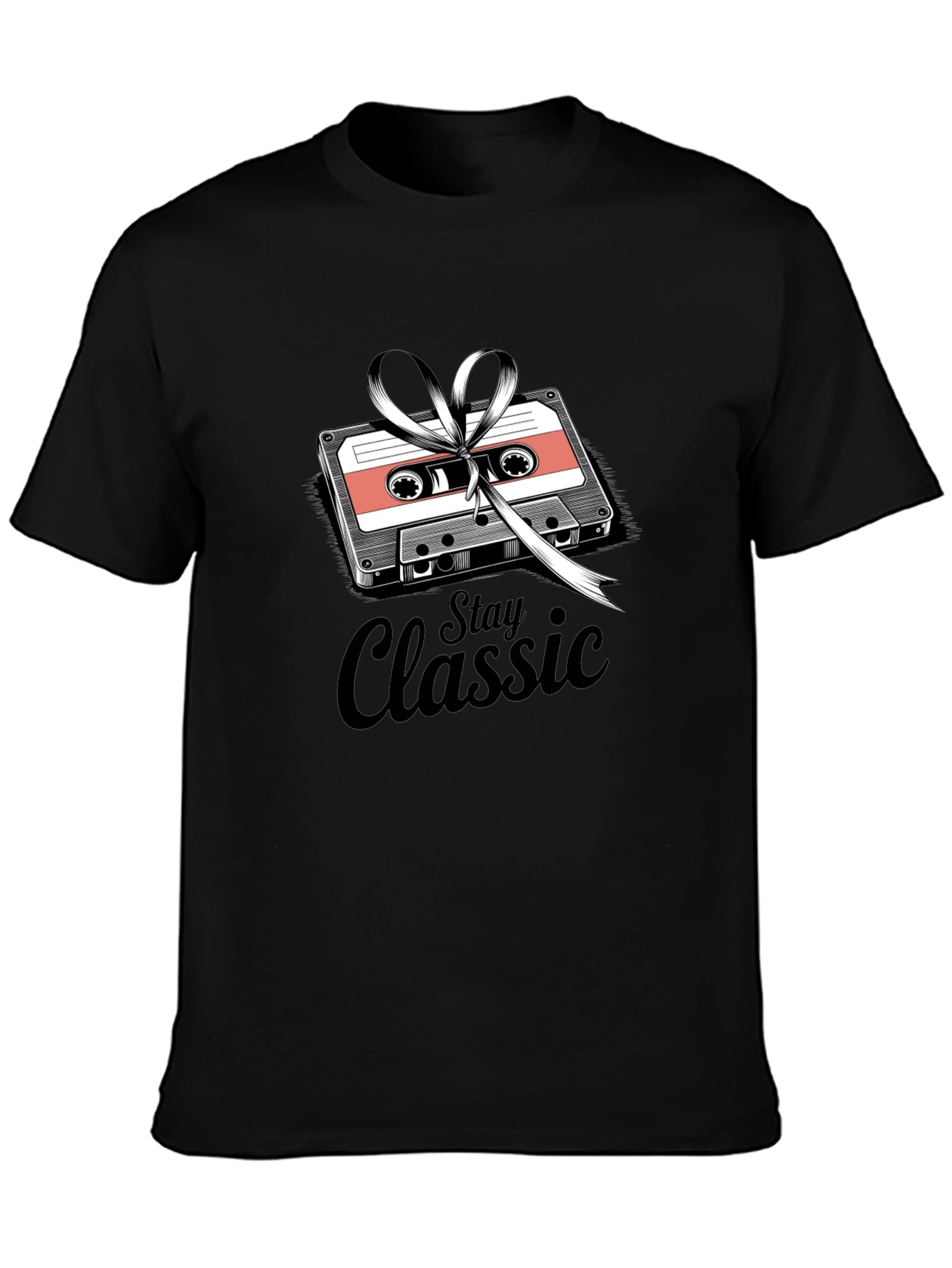 Stay Classic Cassette Tape Graphic T-Shirt