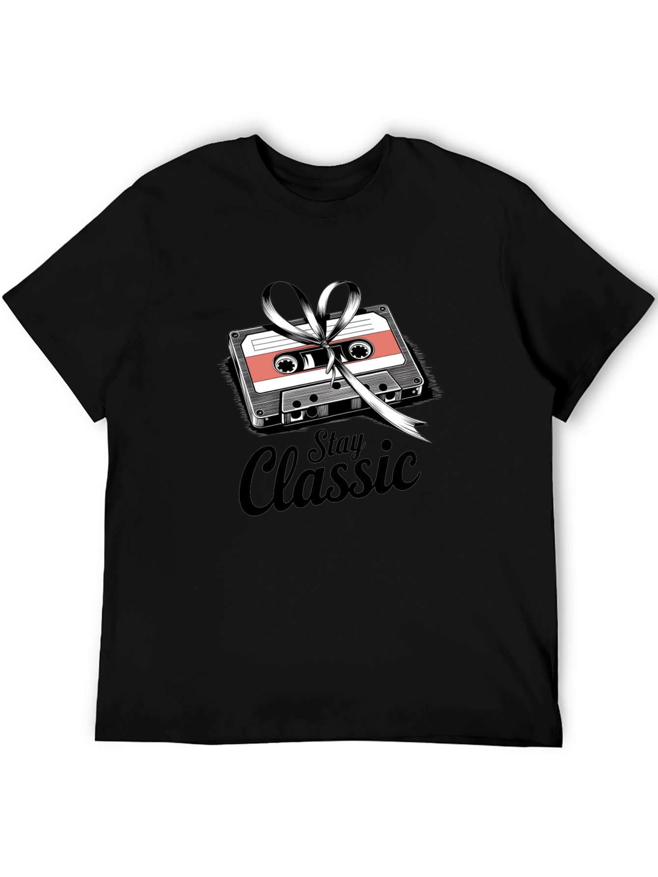 Stay Classic Cassette Tape Graphic T-Shirt