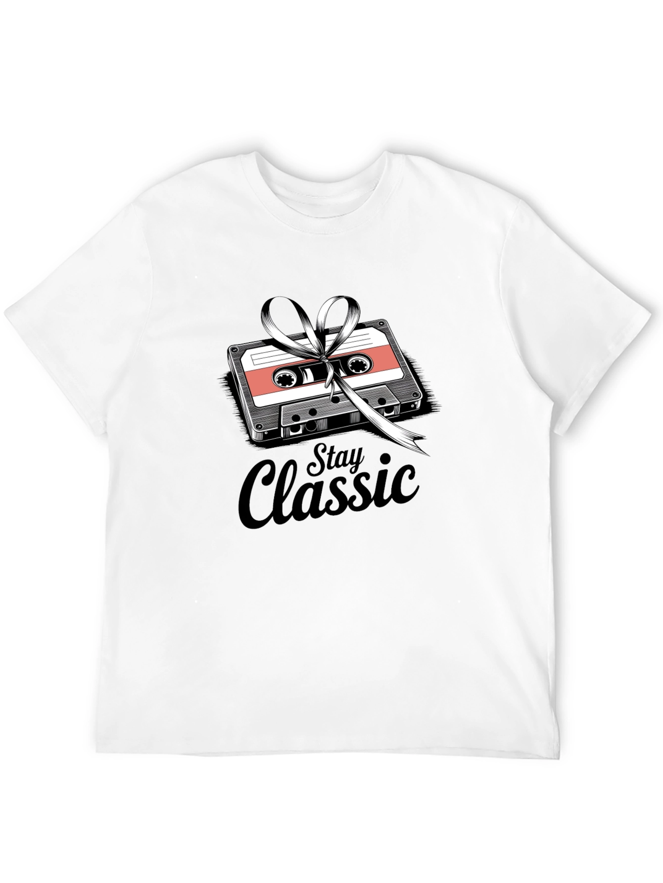 Stay Classic Cassette Tape Graphic T-Shirt