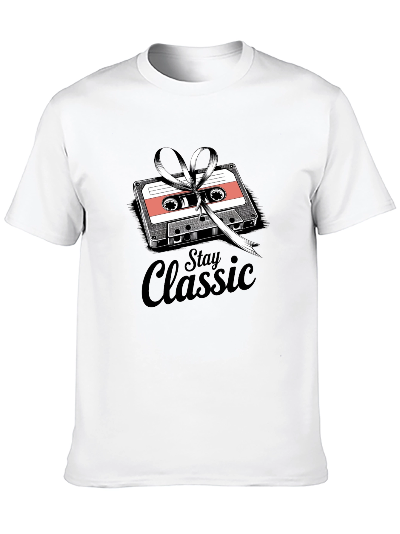 Stay Classic Cassette Tape Graphic T-Shirt