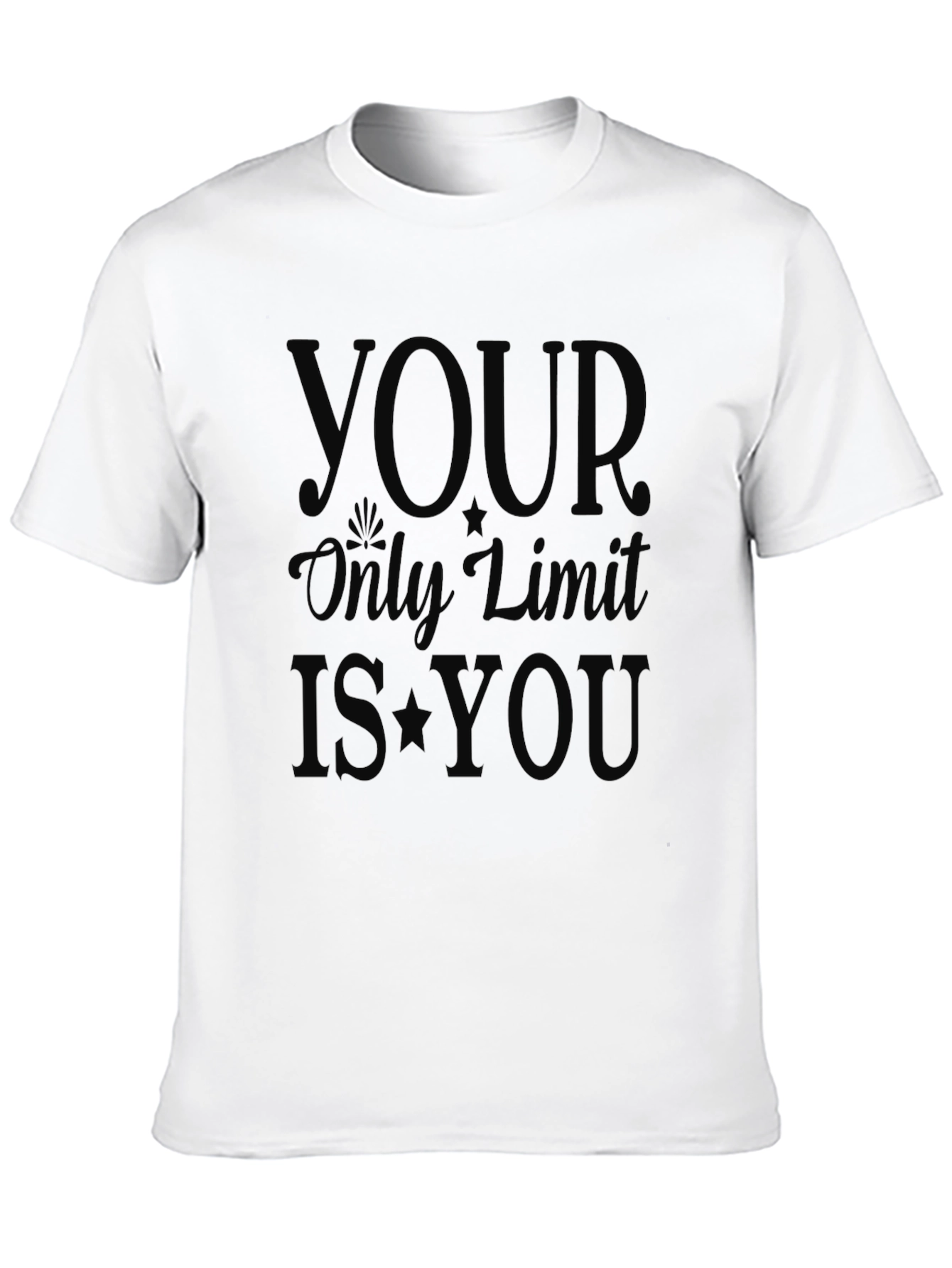 Your Only Limit Is You Black Tee