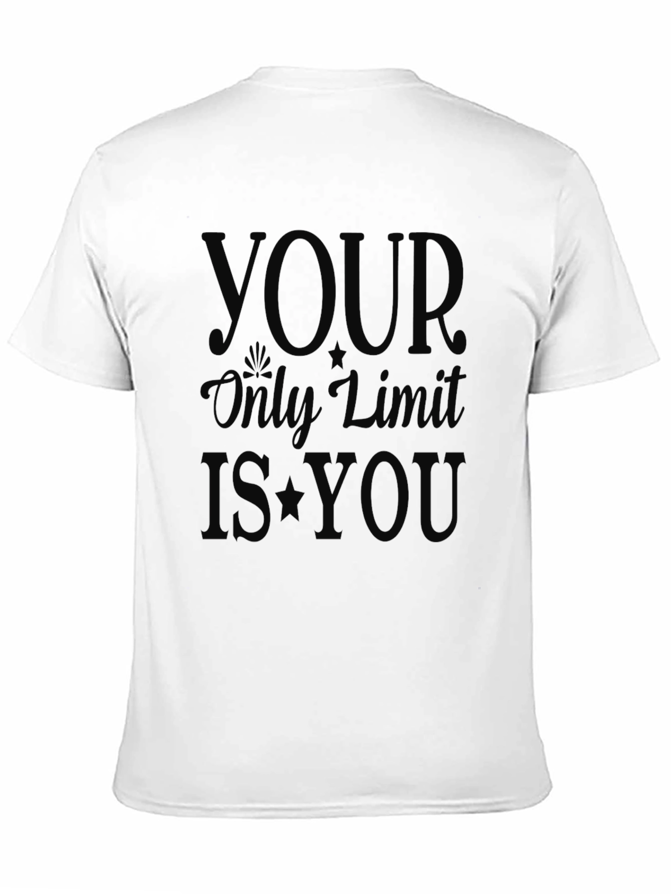 Your Only Limit Is You Black Tee