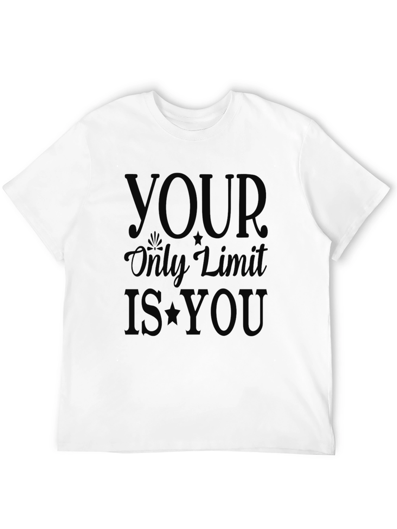 Your Only Limit Is You Black Tee
