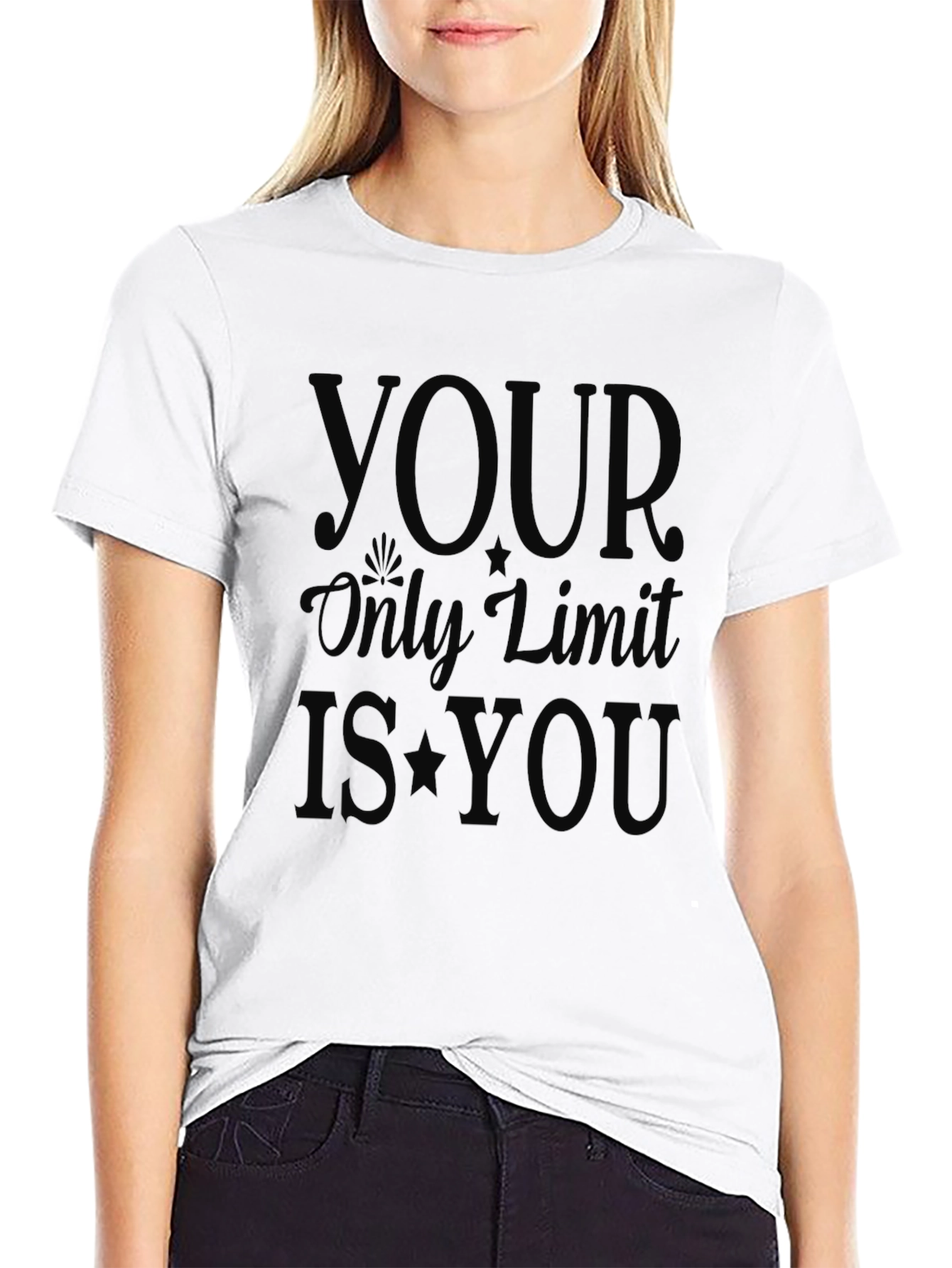Your Only Limit Is You Black Tee