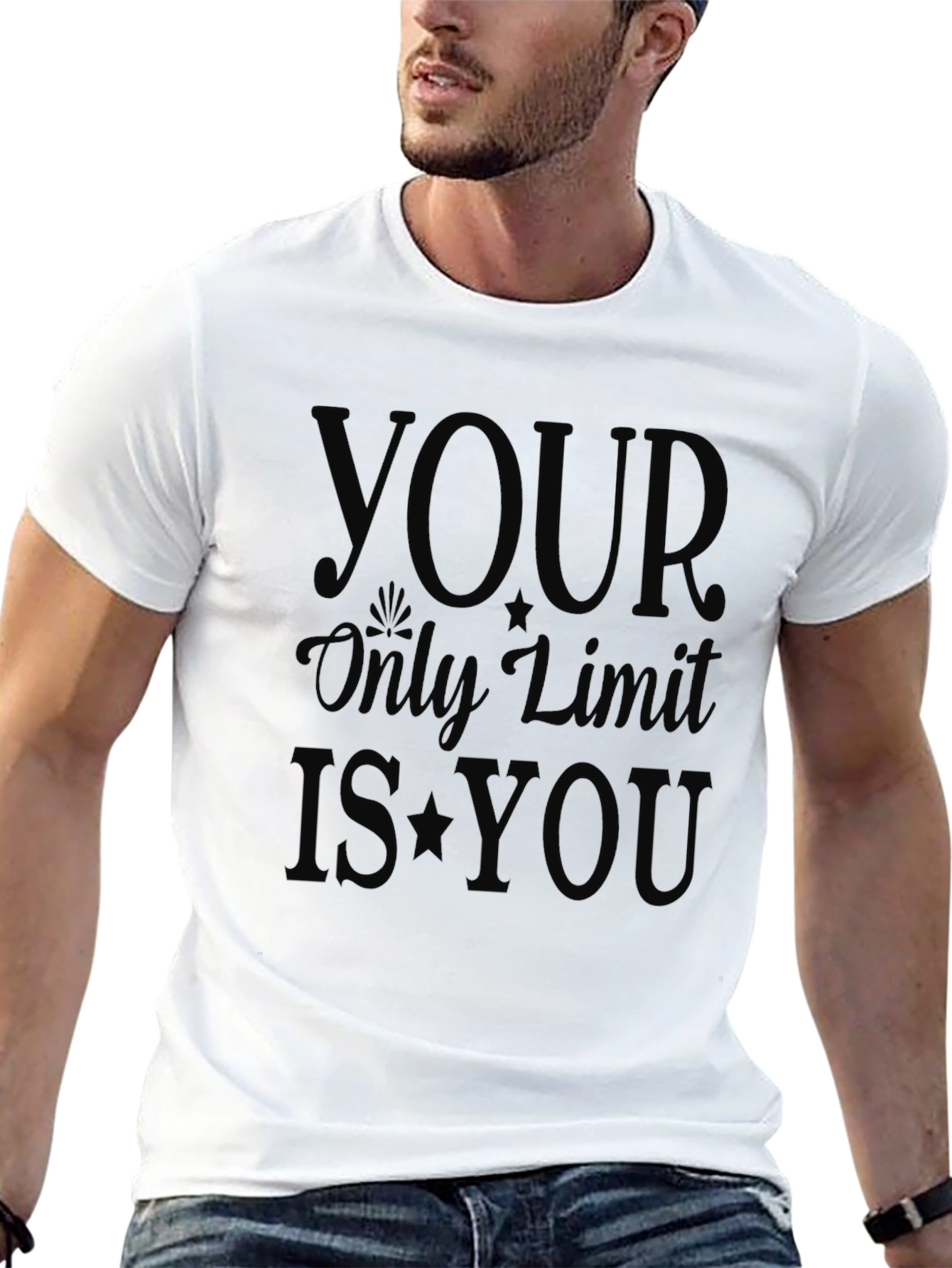 Your Only Limit Is You Black Tee