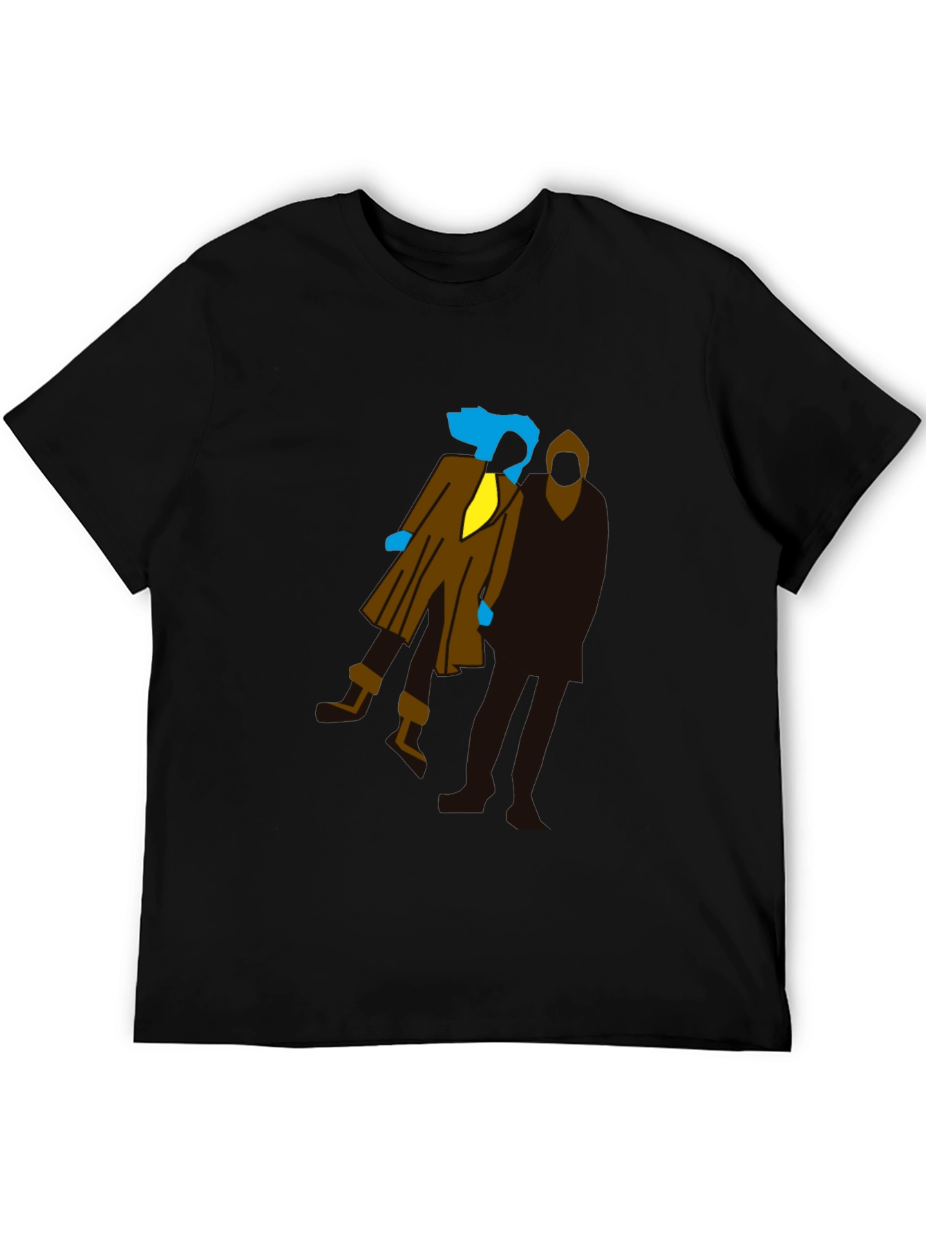 Abstract Silhouette T-Shirt