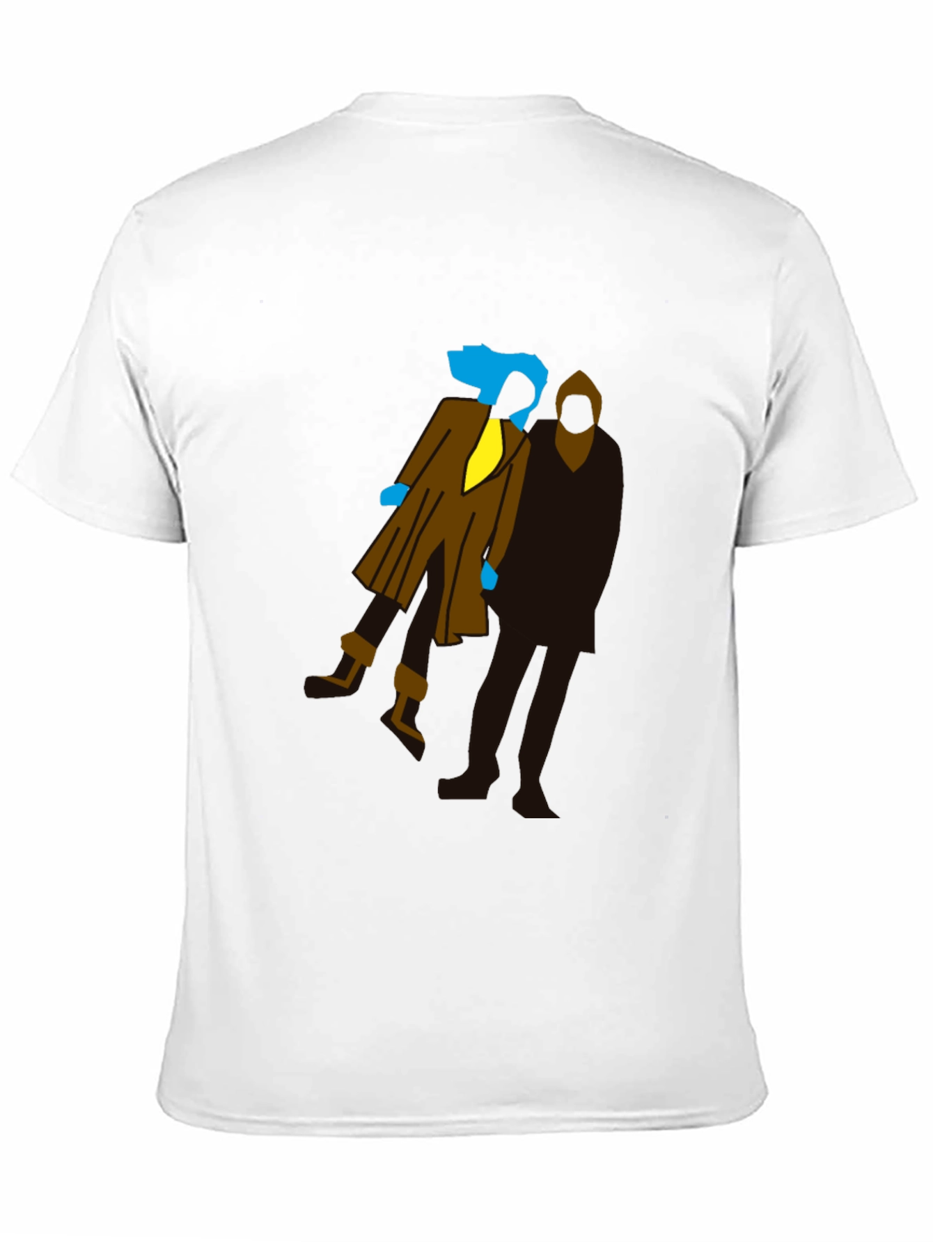 Abstract Silhouette T-Shirt