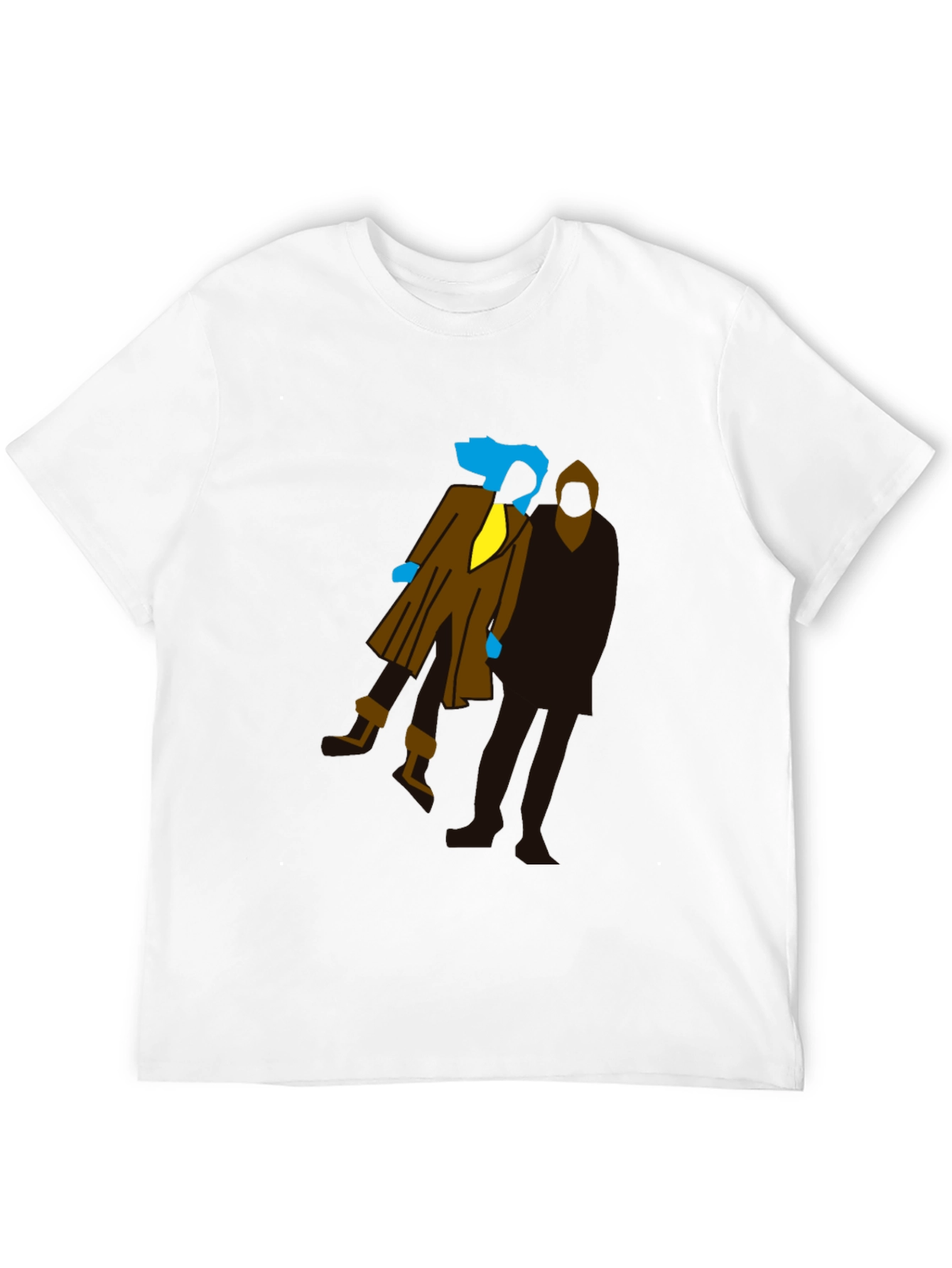 Abstract Silhouette T-Shirt