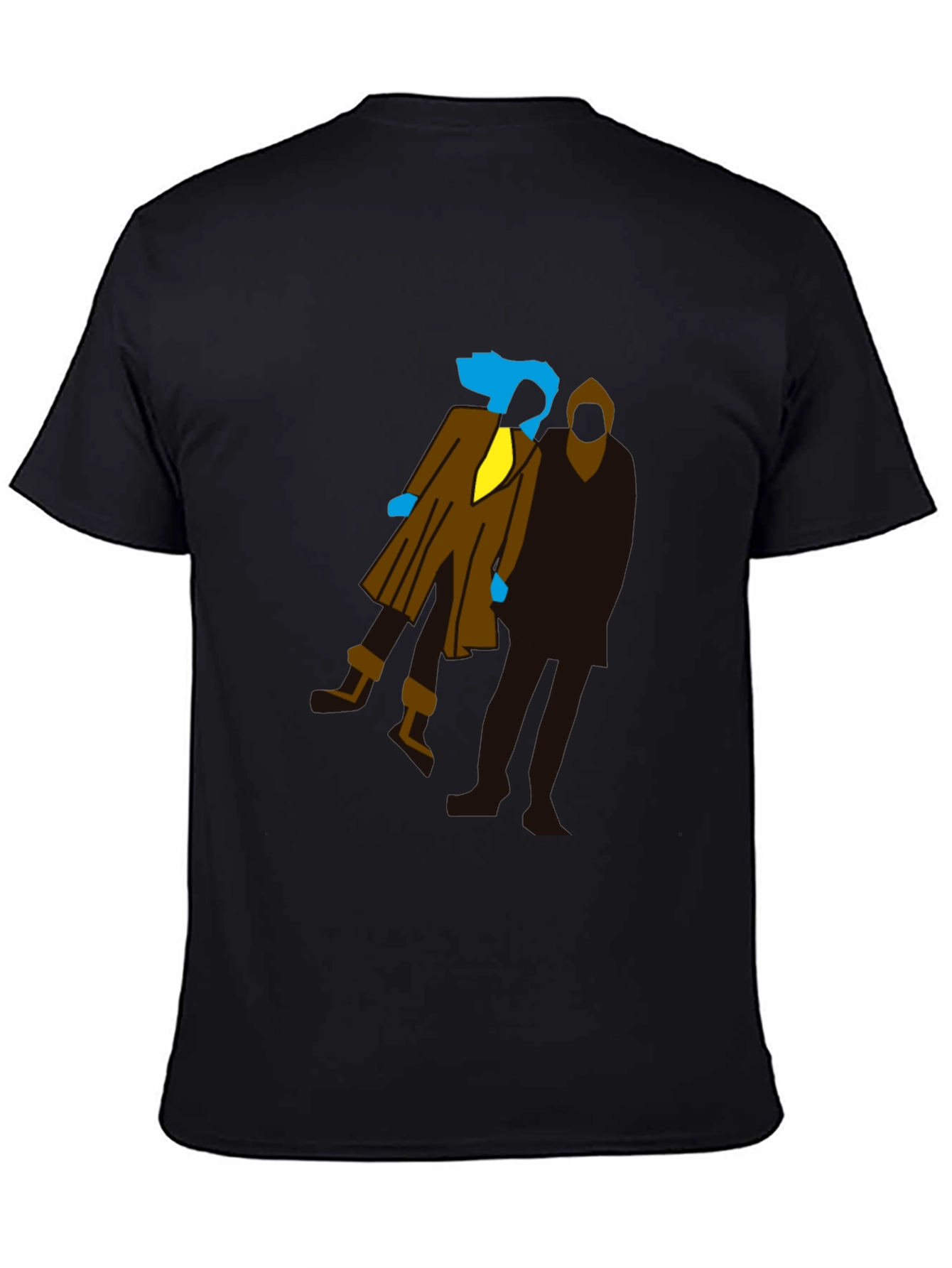 Abstract Silhouette T-Shirt