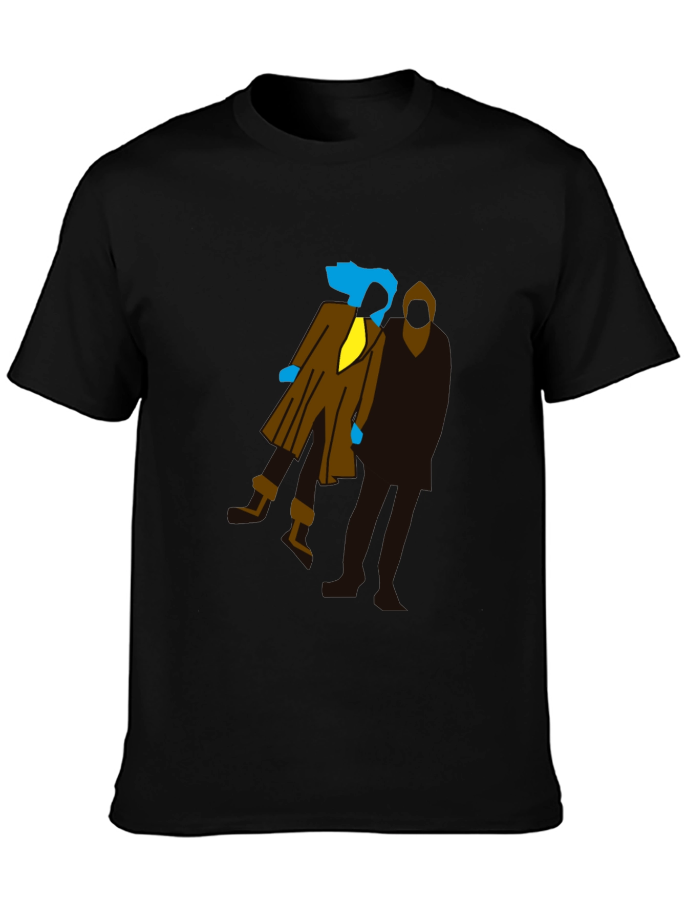 Abstract Silhouette T-Shirt