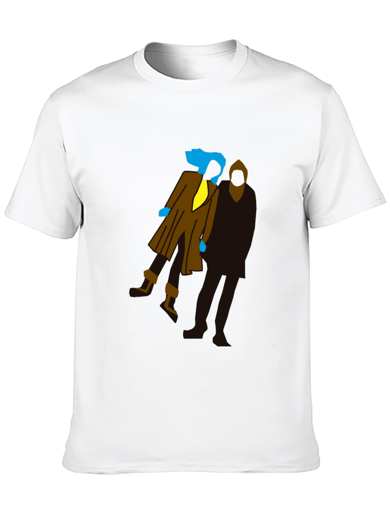 Abstract Silhouette T-Shirt