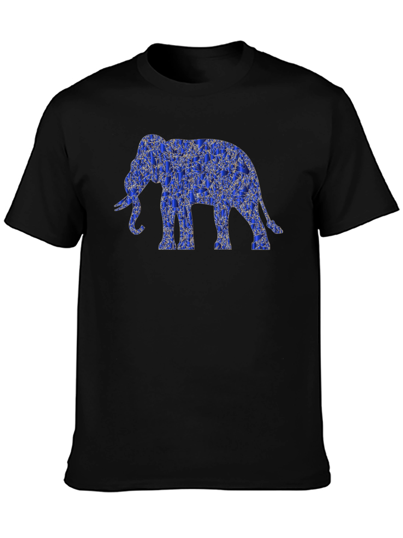 Elephant Graphic Black T-Shirt