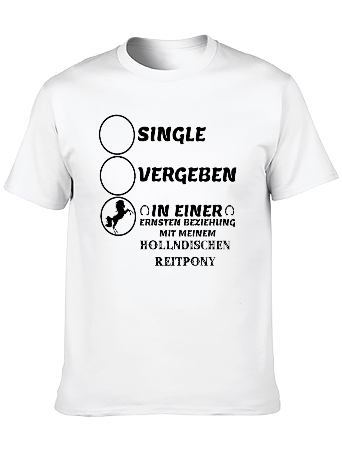 Single Vergeben Horse T-Shirt