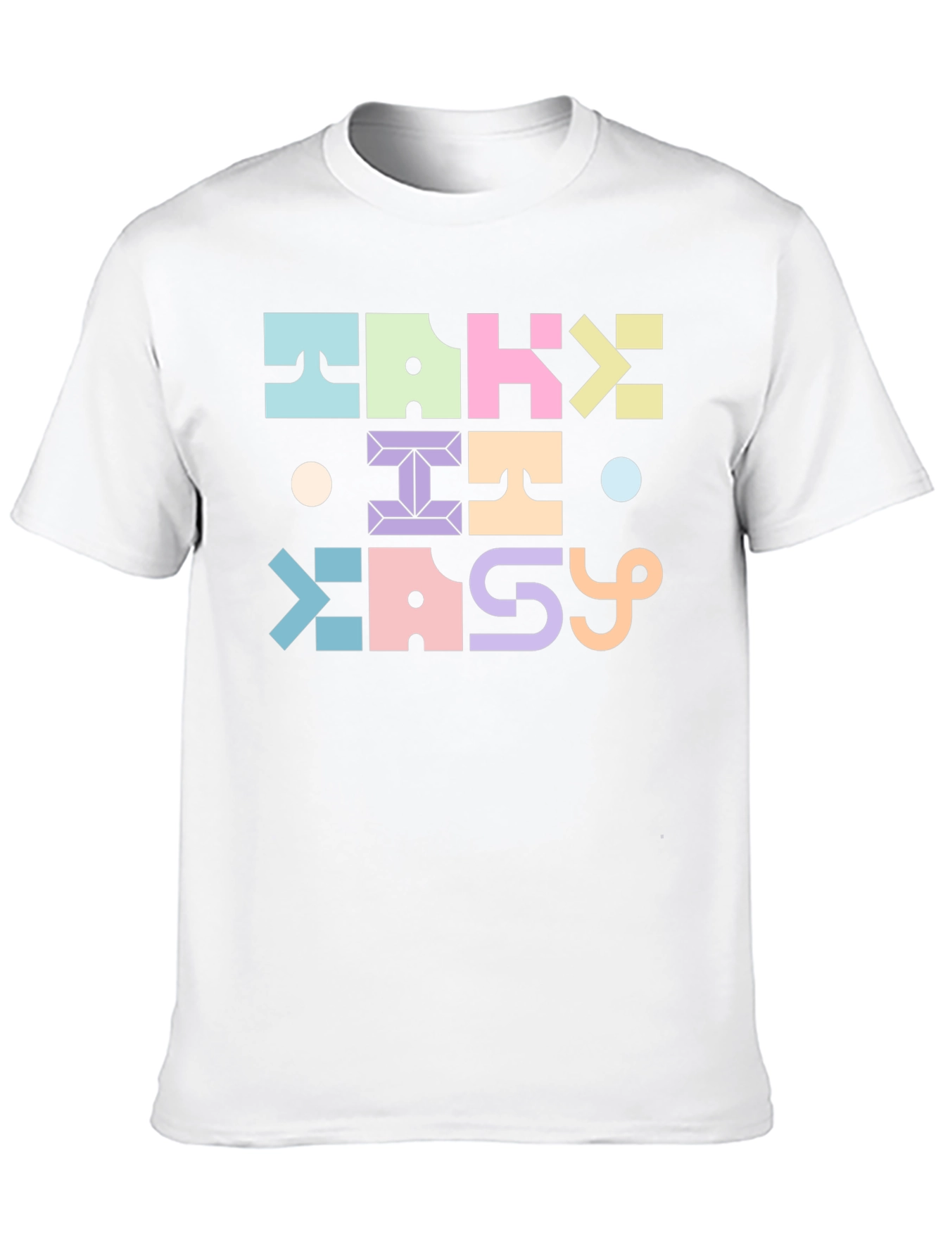 Take It Easy Graphic Tee - Black
