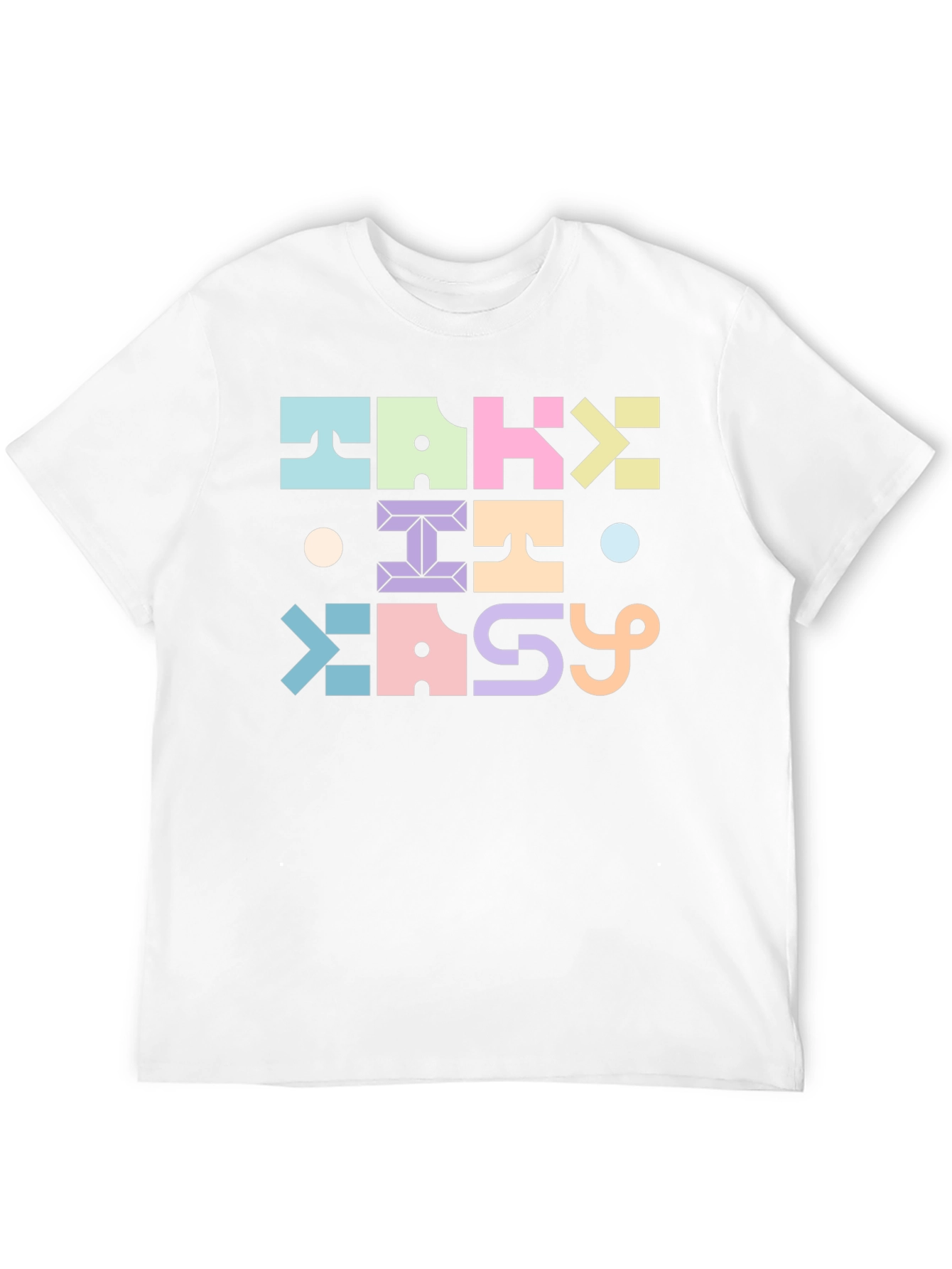Take It Easy Graphic Tee - Black