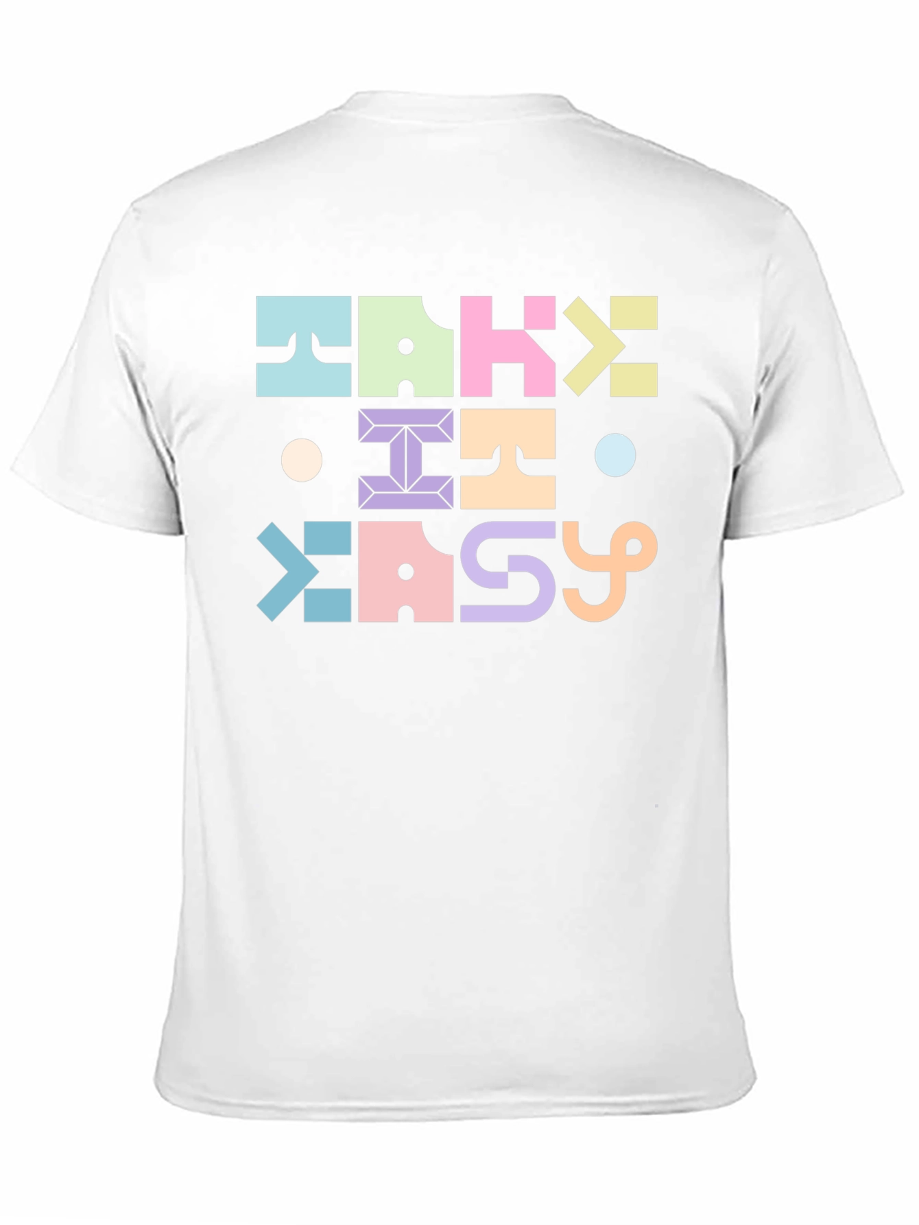 Take It Easy Graphic Tee - Black