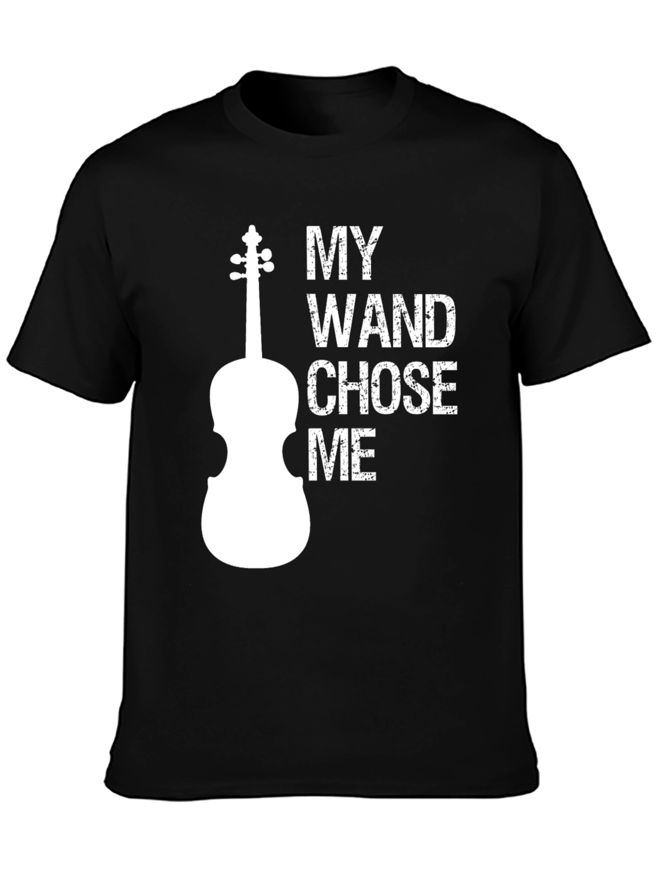 My Wand Chose Me Violin T-Shirt
