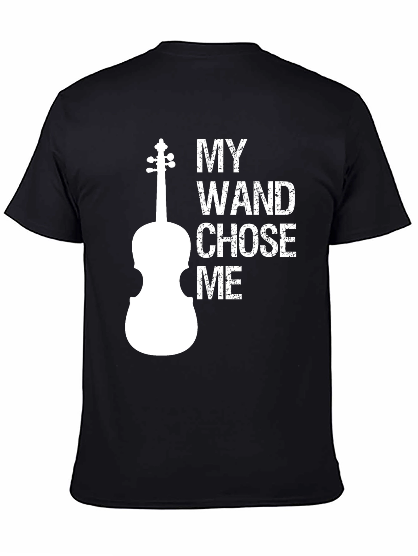 My Wand Chose Me Violin T-Shirt