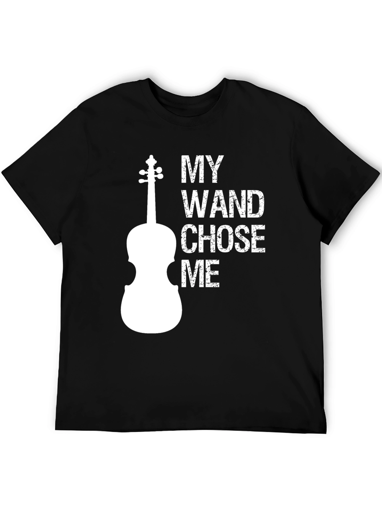 My Wand Chose Me Violin T-Shirt