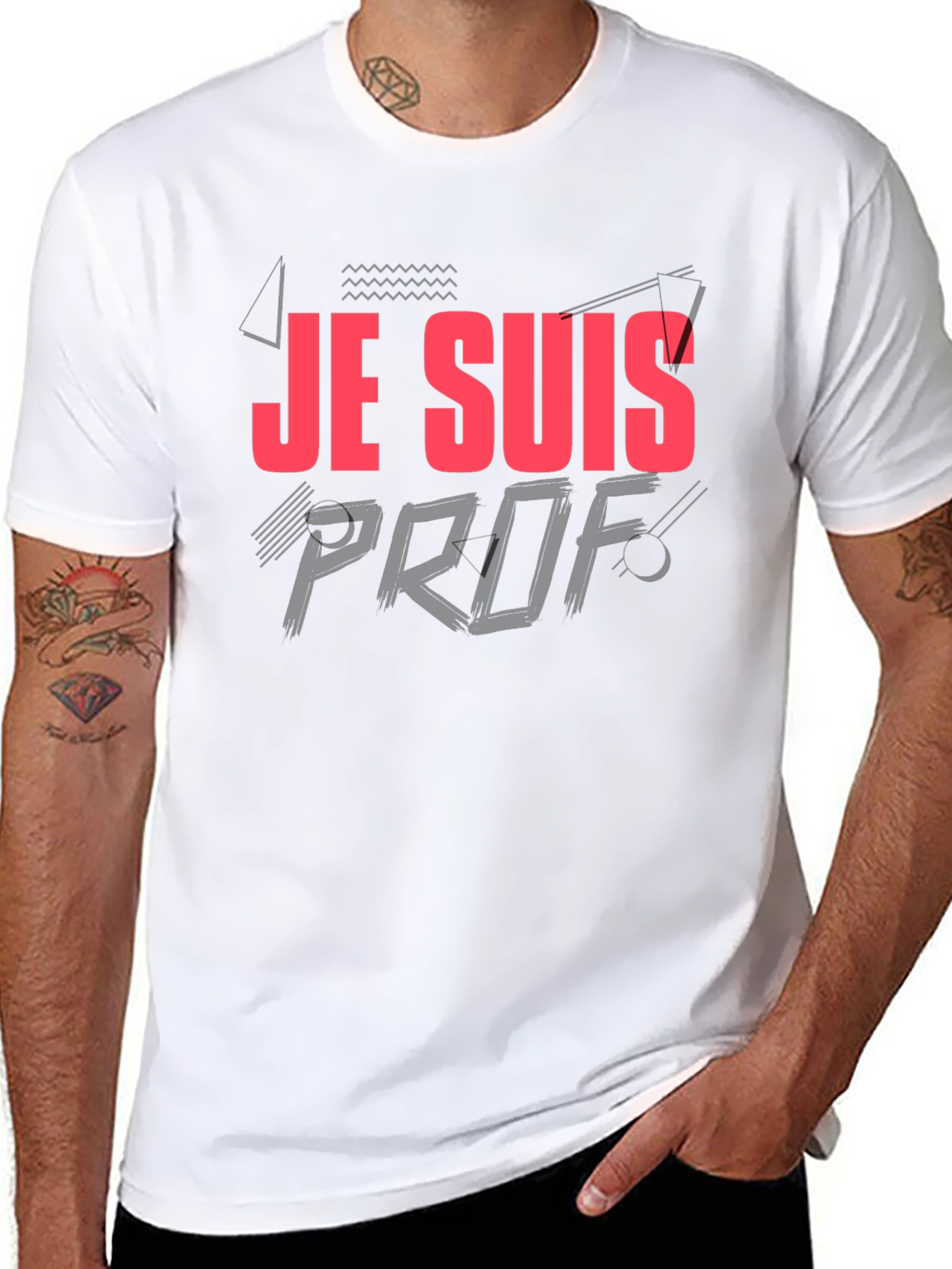 Je Suis Prof T-Shirt - Teacher Appreciation Tee
