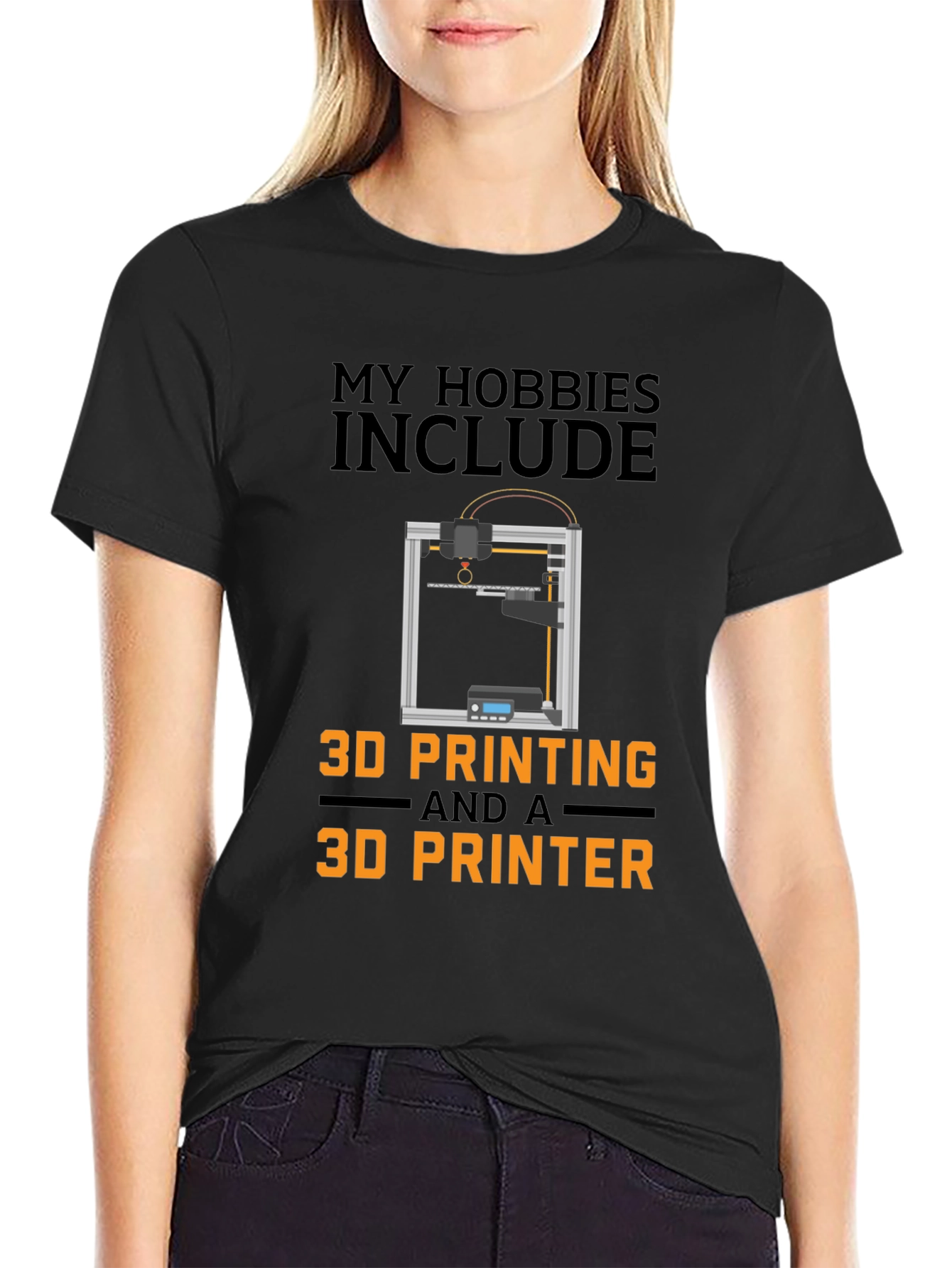 3D Printing Hobby T-Shirt - Funny 3D Printer Gift