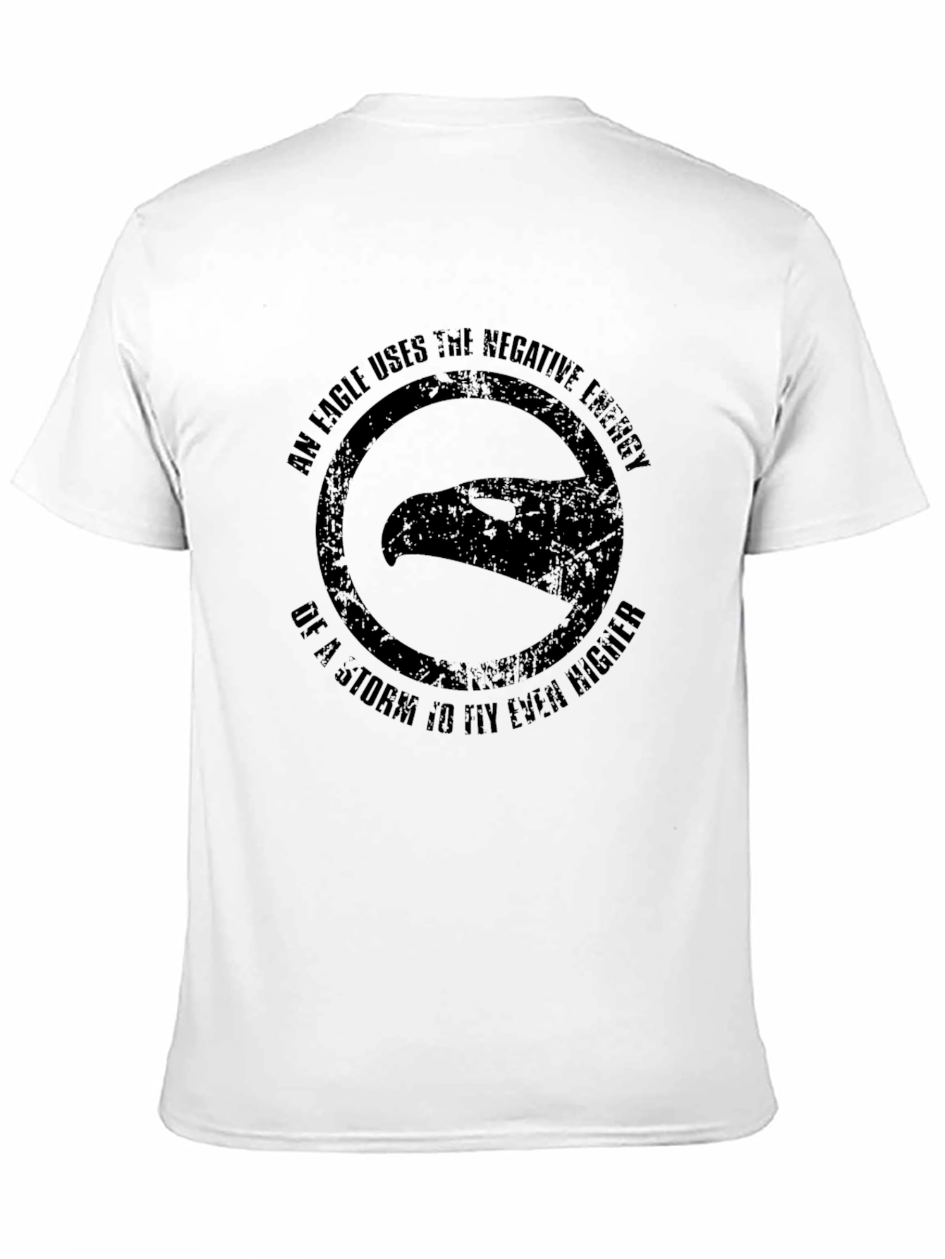 Eagle Storm Negative Energy Graphic T-Shirt