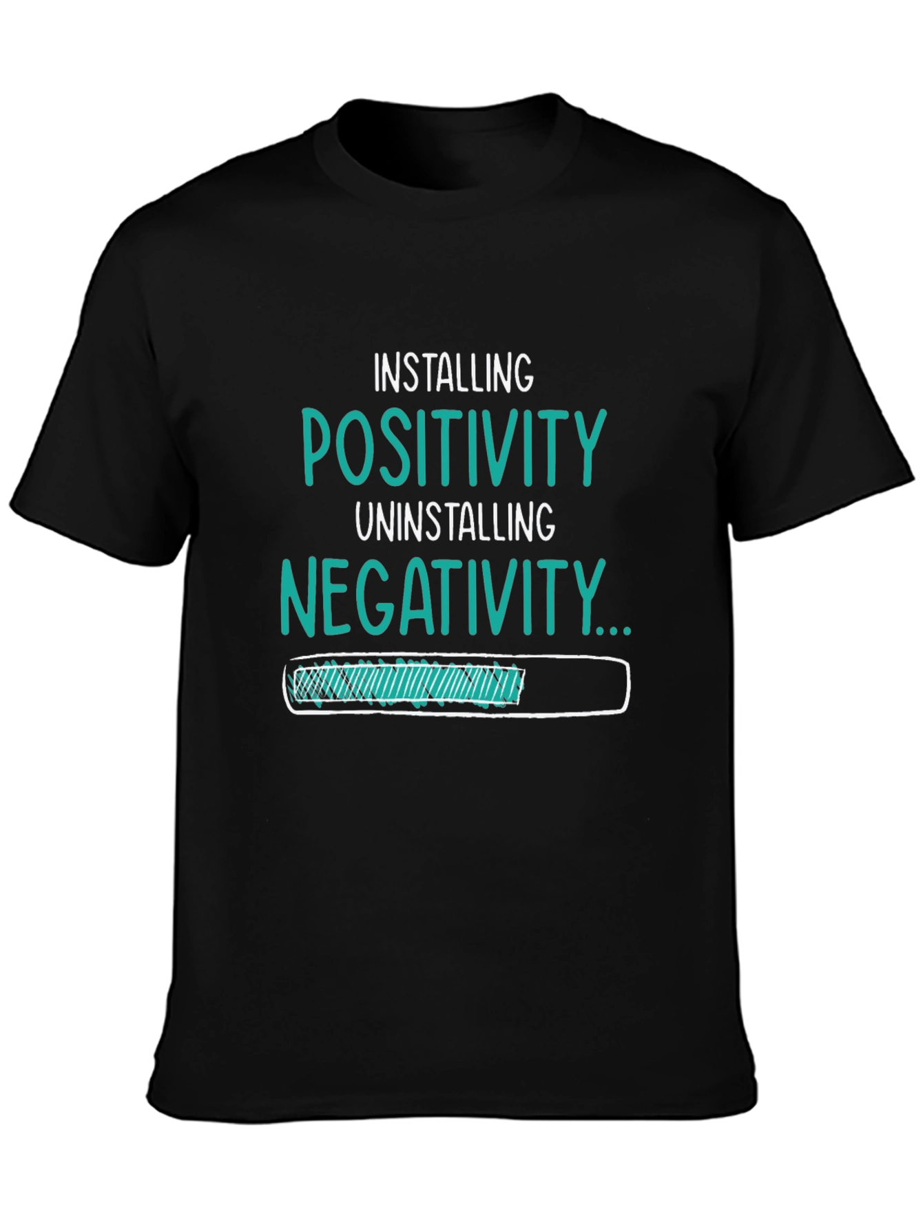 Installing Positivity Graphic T-Shirt